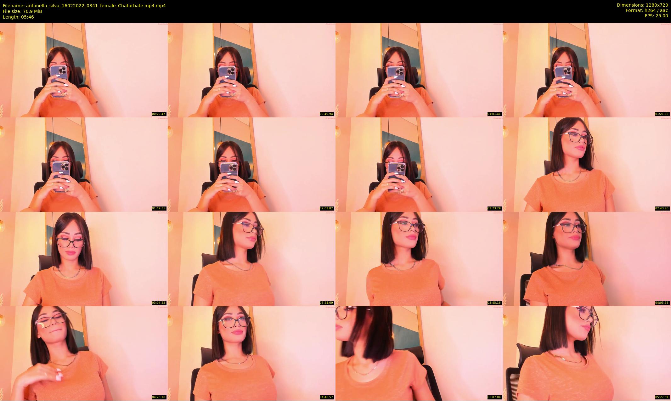antonella_silva — 6 minute Chaturbate female cam show recording, 720p, Feb 16, 2022