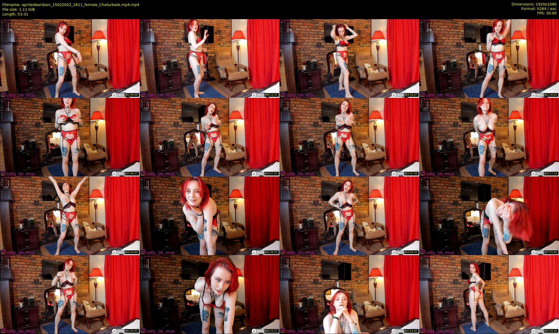 apriledwardson — 54 minute Chaturbate couple cam show recording, 1080p, Feb 15, 2022