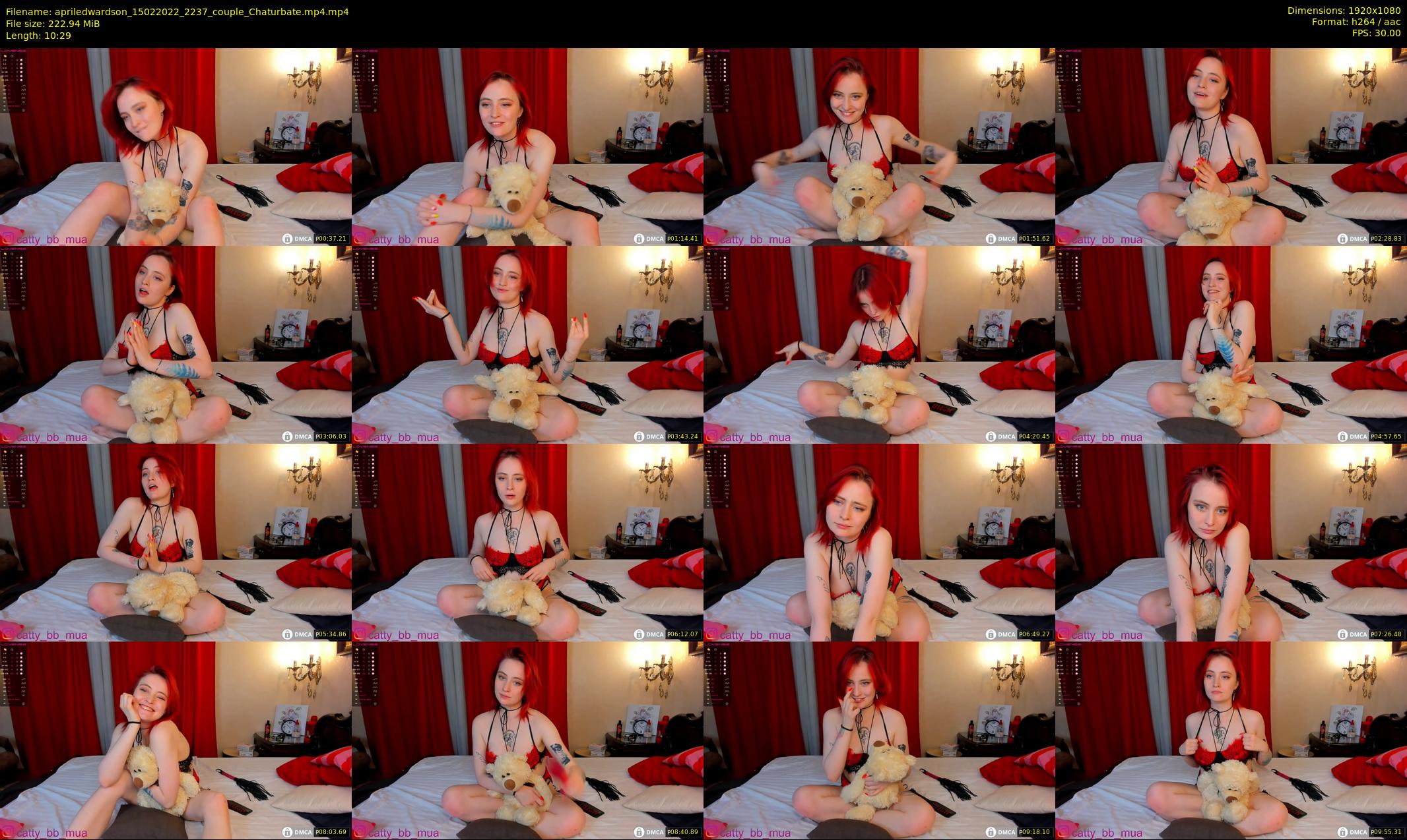 apriledwardson — 11 minute Chaturbate couple cam show recording, 1080p, Feb 15, 2022