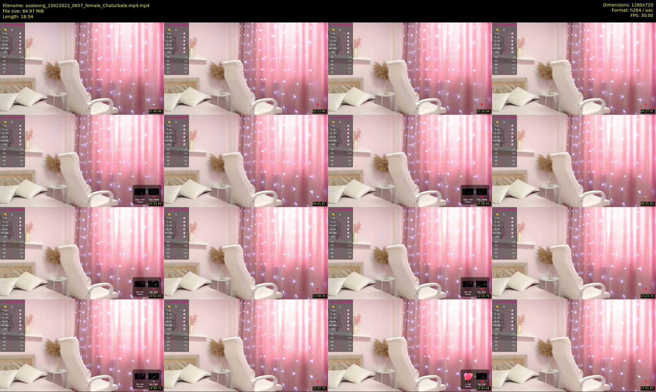 asaleong — 19 minute Chaturbate female cam show recording, 720p, Feb 15, 2022