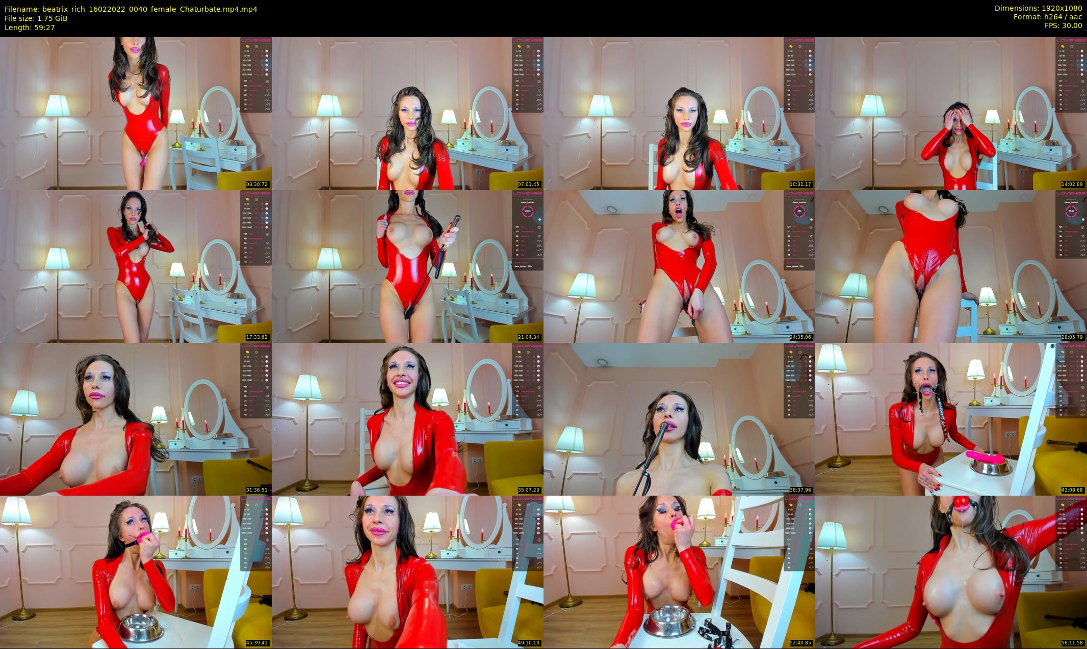 beatrix_rich — 60 minute Chaturbate female cam show recording, 1080p, Feb 16, 2022