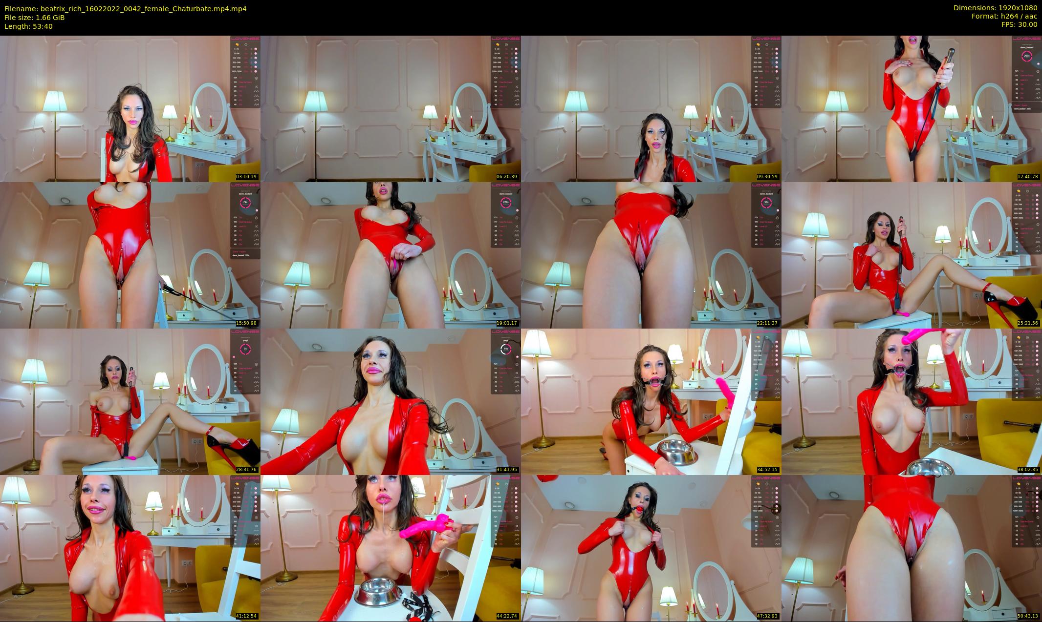 beatrix_rich — 54 minute Chaturbate female cam show recording, 1080p, Feb 16, 2022