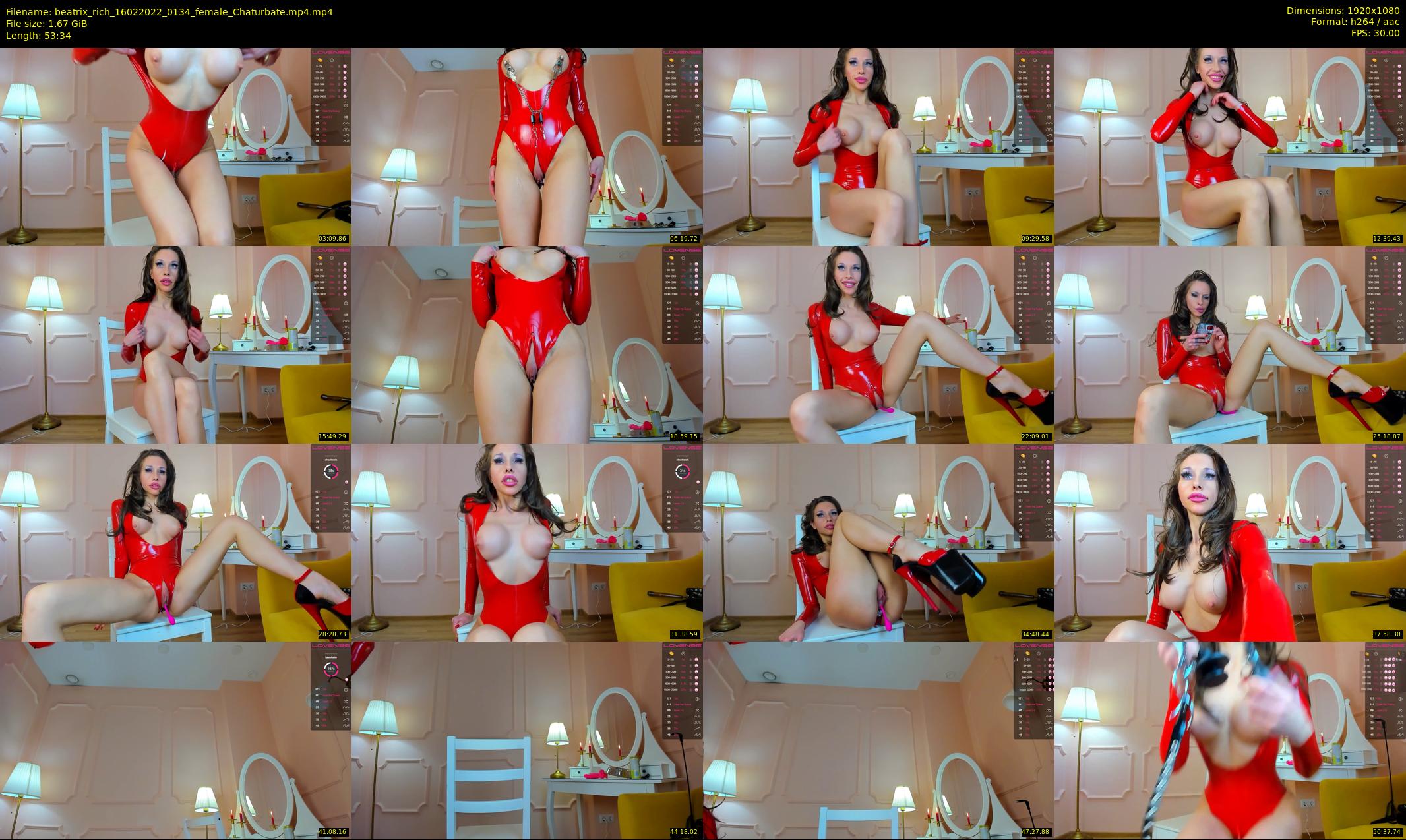 beatrix_rich — 54 minute Chaturbate female cam show recording, 1080p, Feb 16, 2022