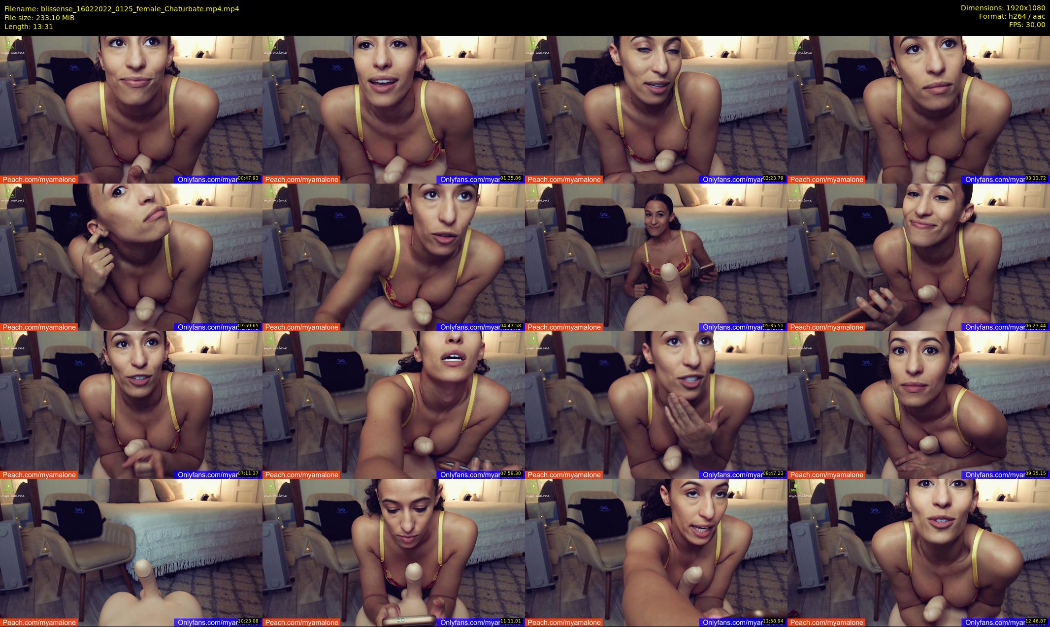 blissense — 14 minute Chaturbate female cam show recording, 1080p, Feb 16, 2022
