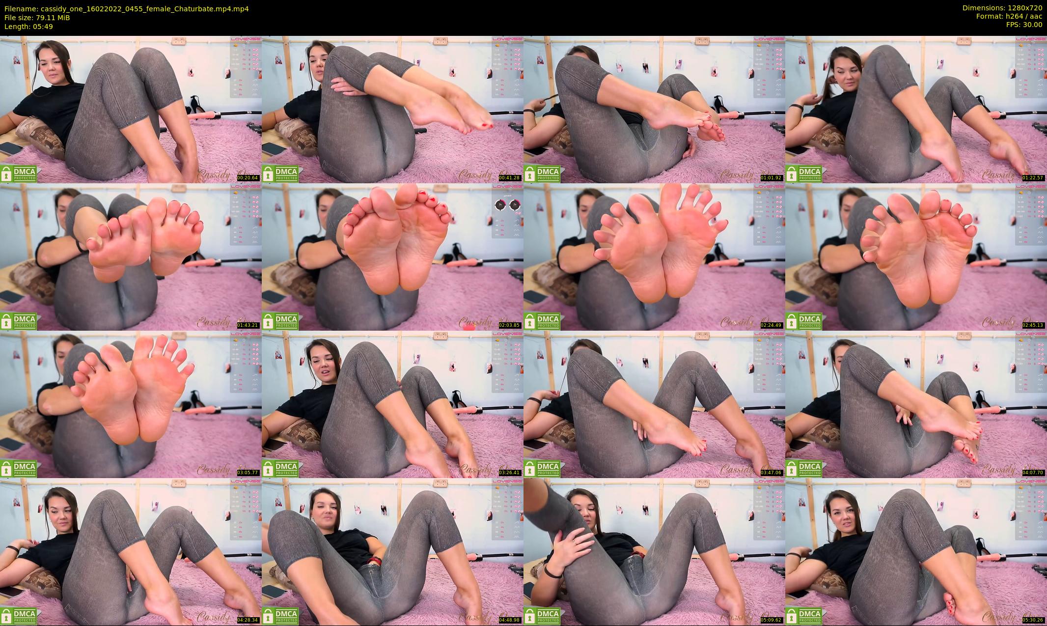 cassidy_one — 6 minute Chaturbate female cam show recording, 720p, Feb 16, 2022