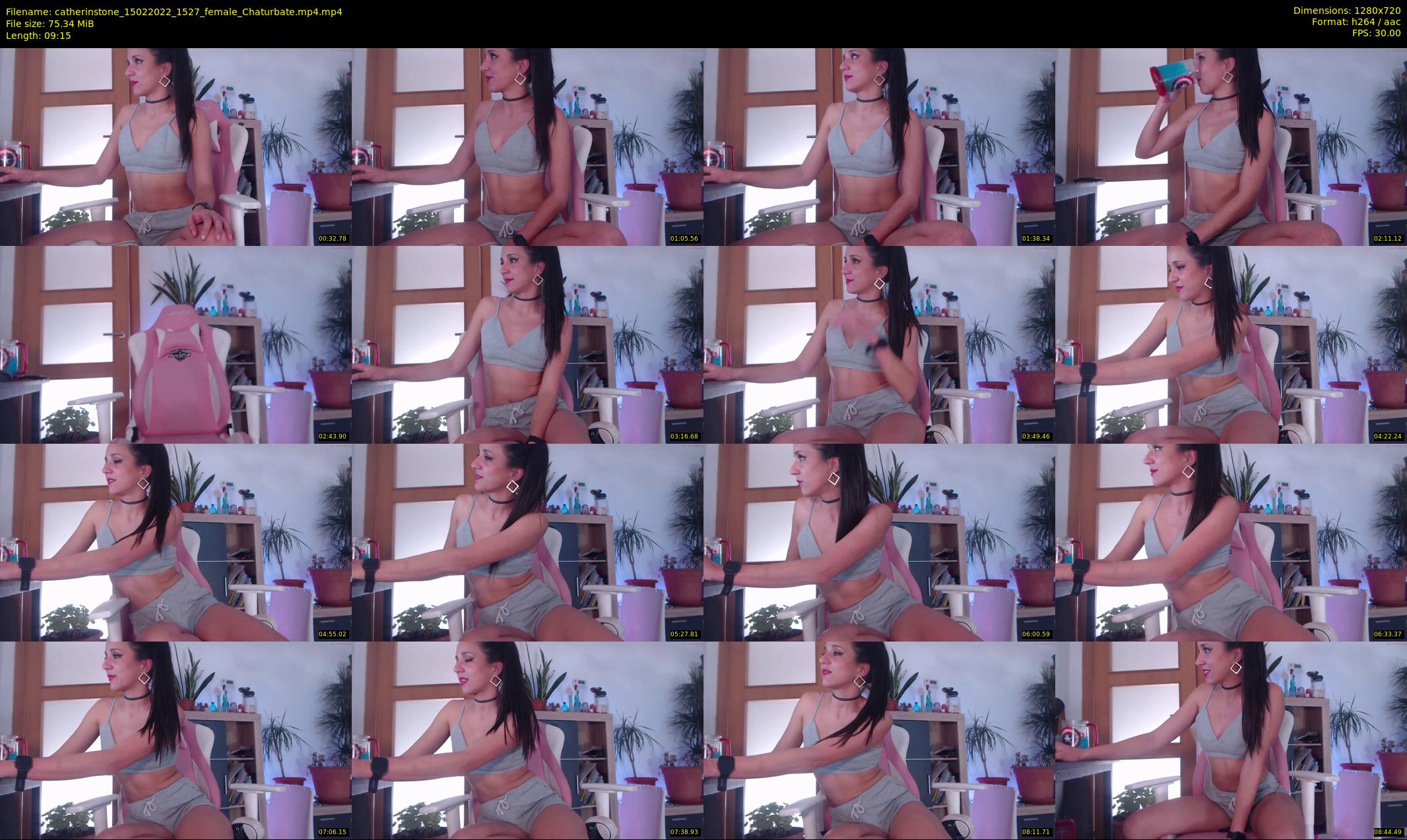 catherinstone — 10 minute Chaturbate female cam show recording, 720p, Feb 15, 2022