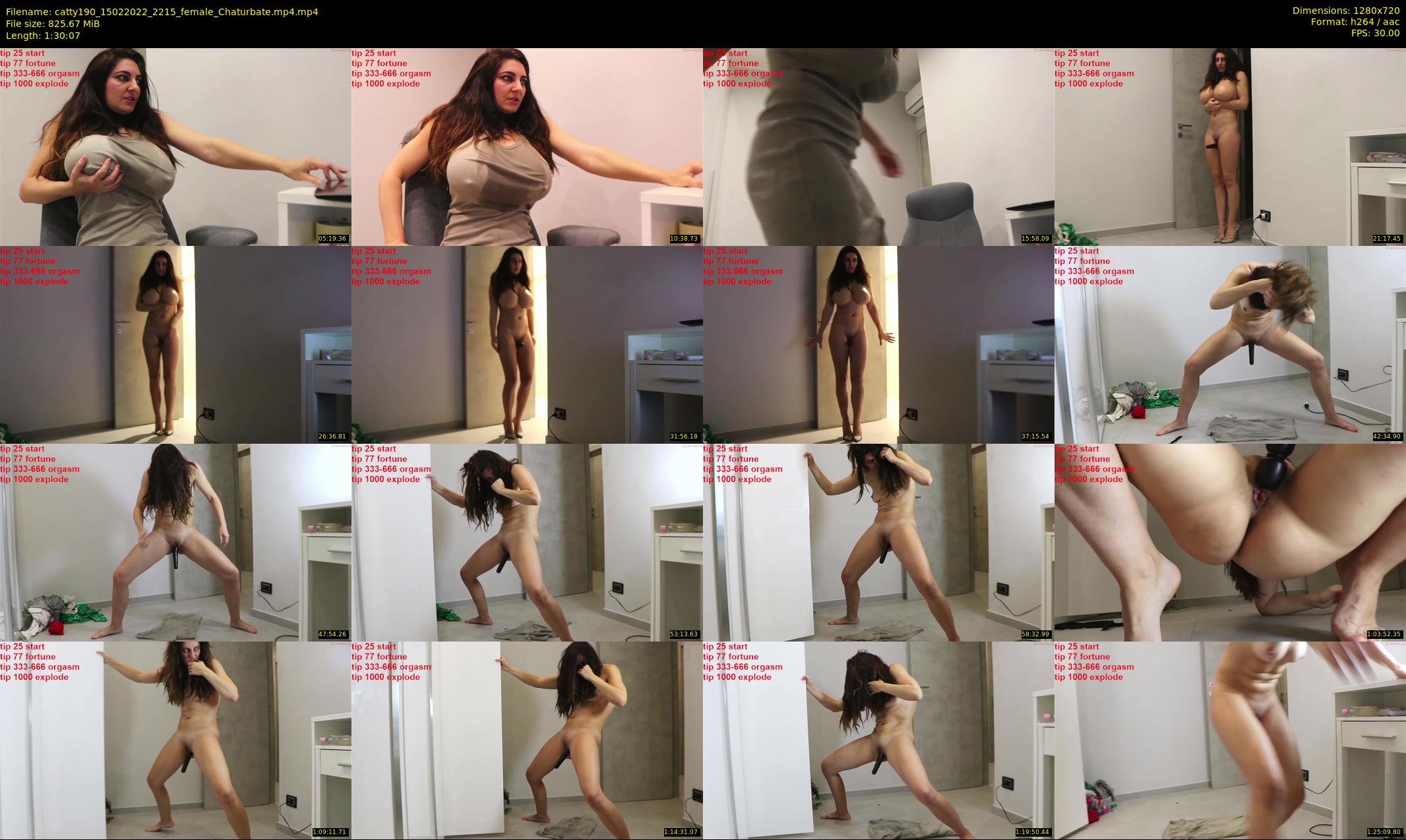 catty190 — 91 minute Chaturbate female cam show recording, 720p, Feb 15, 2022
