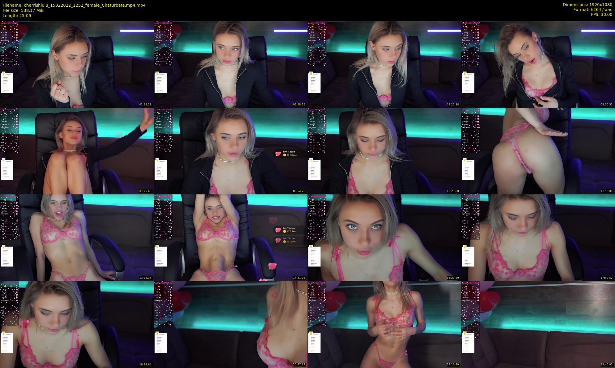 cherrishlulu — 26 minute Chaturbate female cam show recording, 1080p, Feb 15, 2022