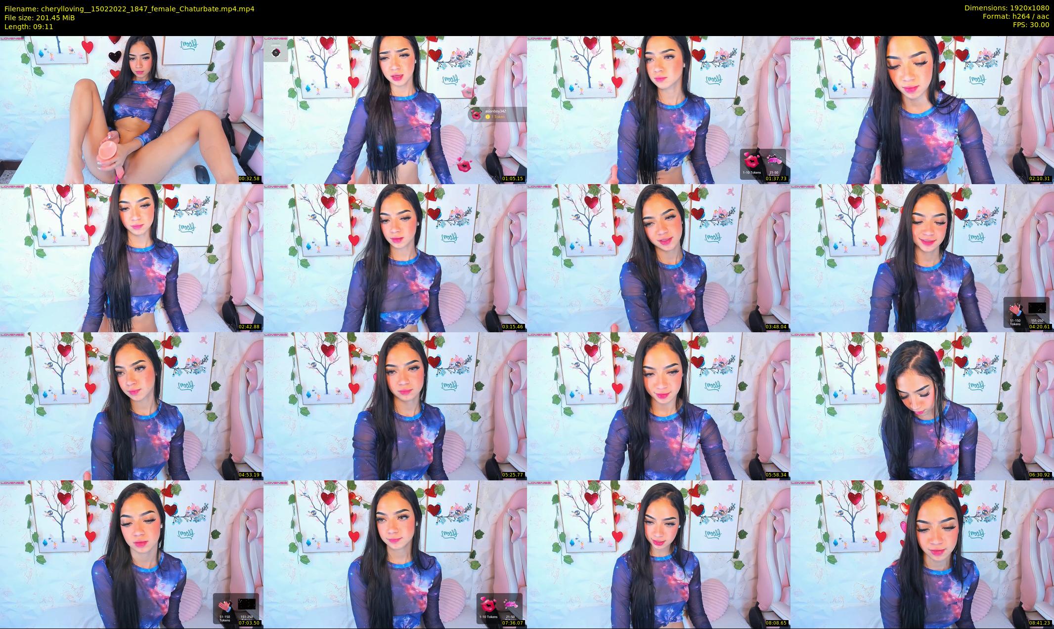 cherylloving_ — 10 minute Chaturbate female cam show recording, 1080p, Feb 15, 2022