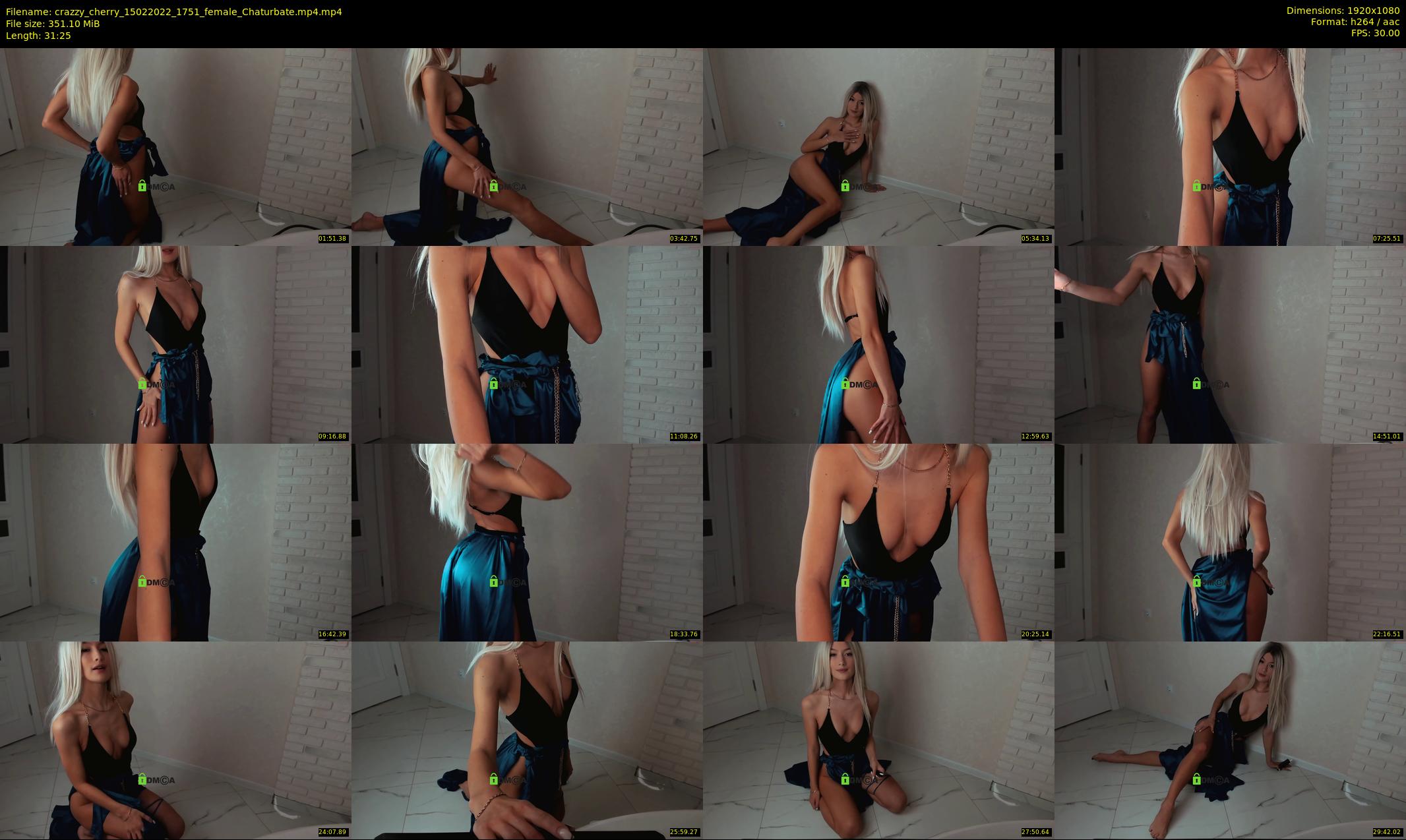 crazzy_cherry — 32 minute Chaturbate female cam show recording, 1080p, Feb 15, 2022