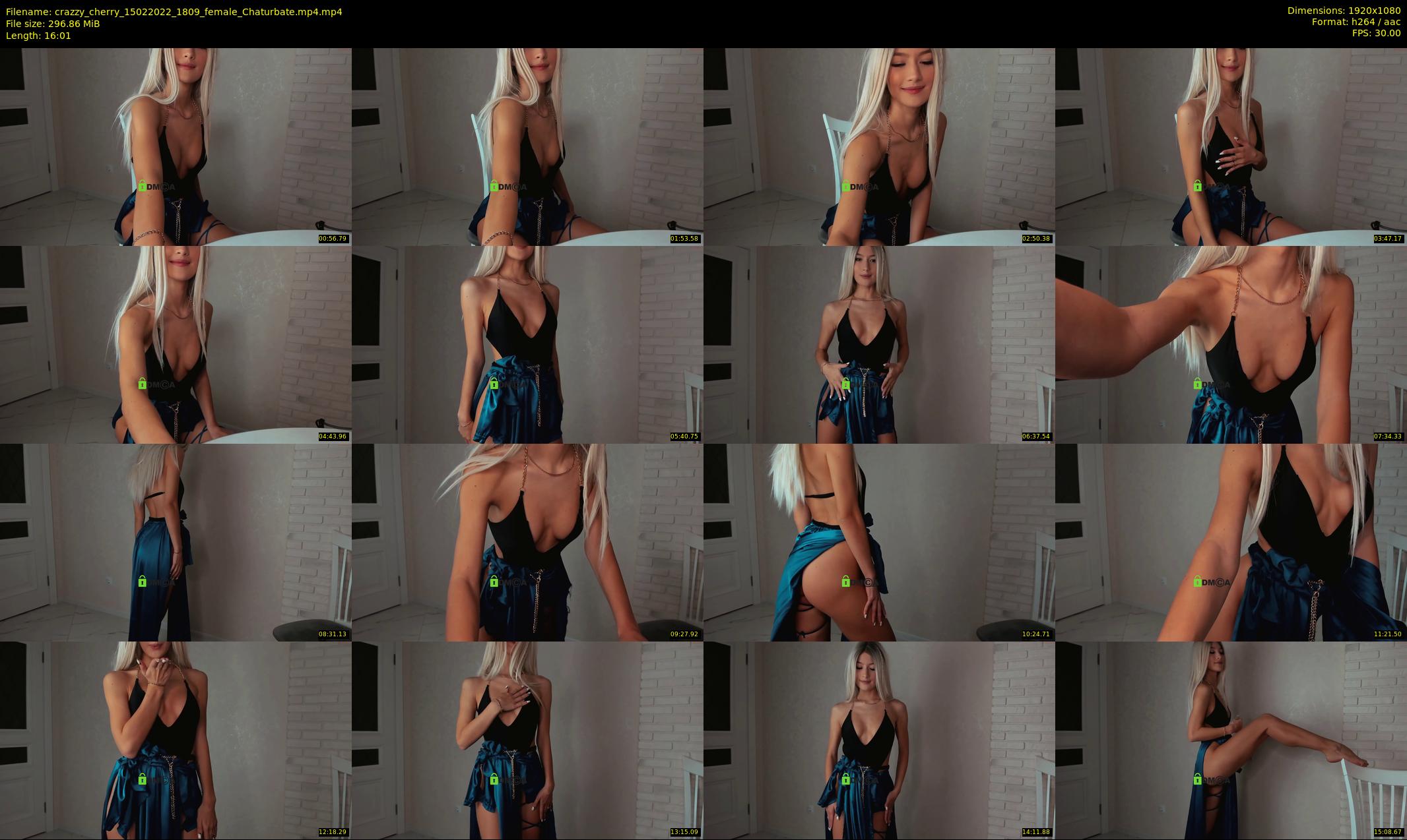 crazzy_cherry — 17 minute Chaturbate female cam show recording, 1080p, Feb 15, 2022