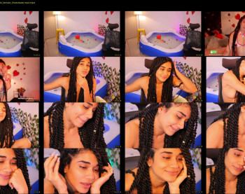 curlydoll1 — 25 minute Chaturbate female cam show recording, 720p, Feb 15, 2022
