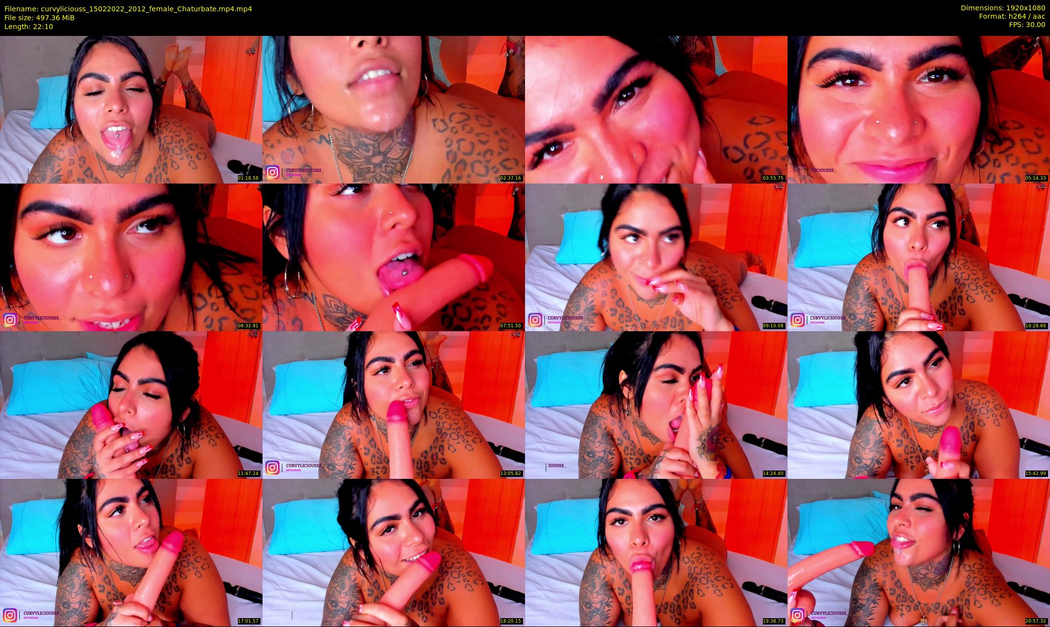 curvyliciouss — 23 minute Chaturbate female cam show recording, 1080p, Feb 15, 2022