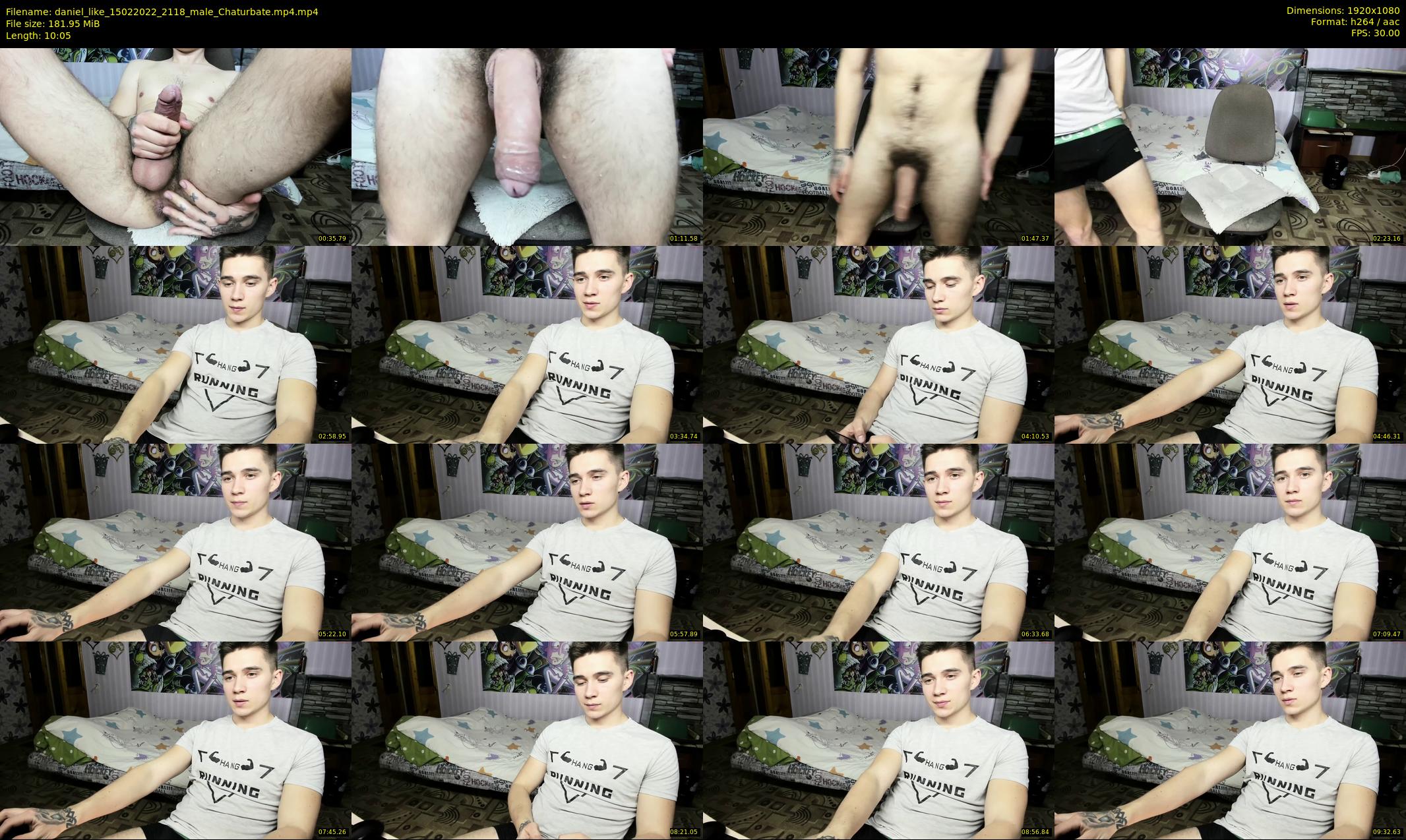 daniel_like — 11 minute Chaturbate male cam show recording, 1080p, Feb 15, 2022