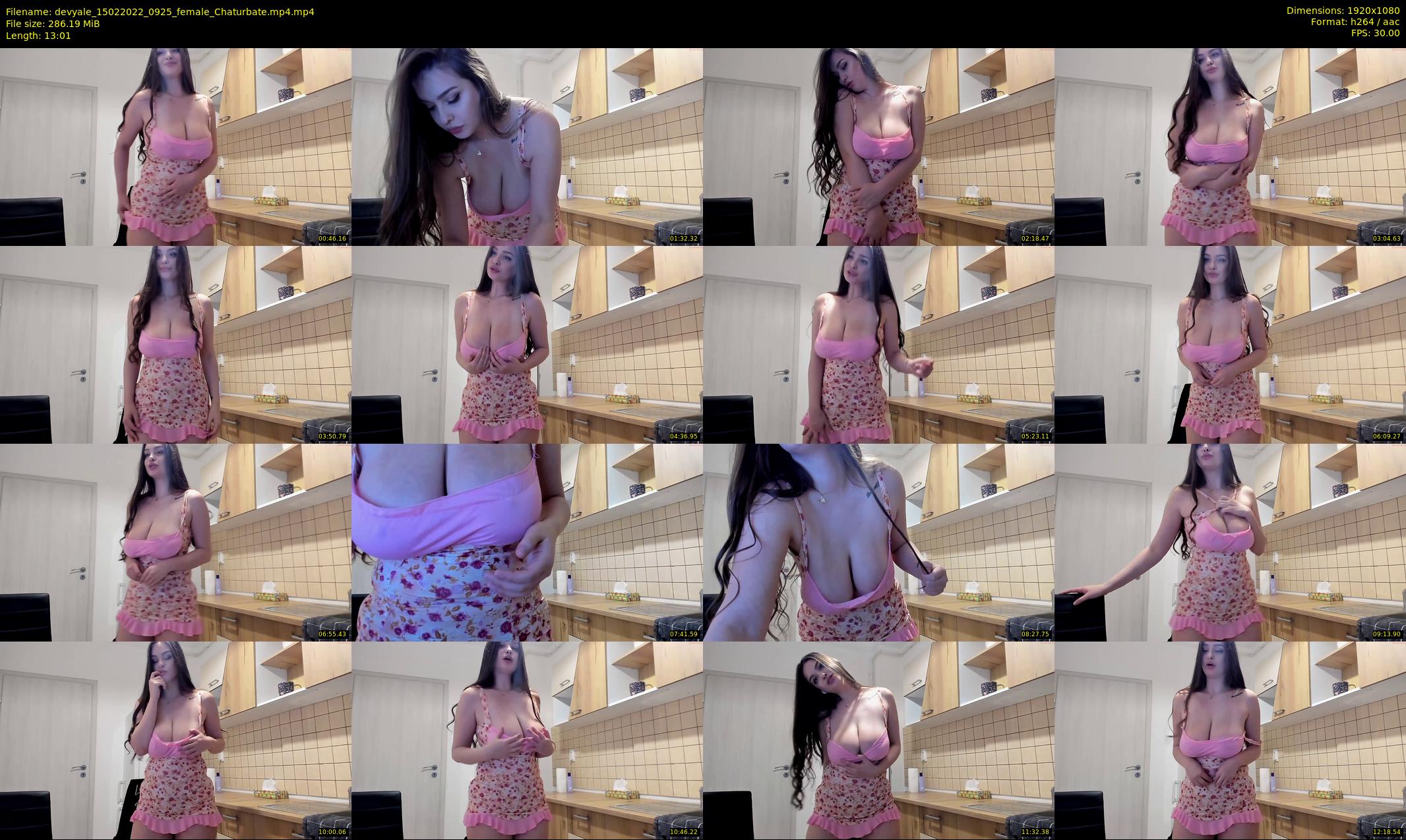 devyale — 14 minute Chaturbate female cam show recording, 1080p, Feb 15, 2022