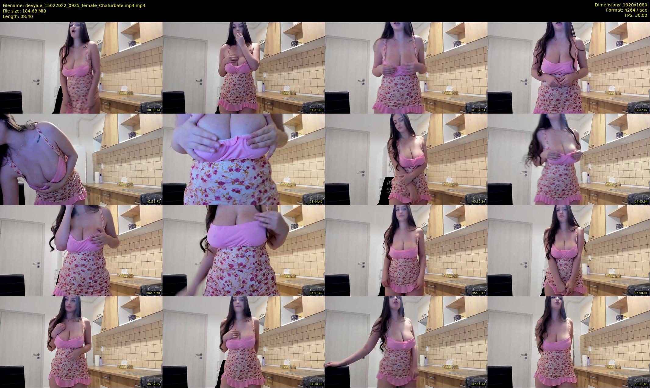 devyale — 9 minute Chaturbate female cam show recording, 1080p, Feb 15, 2022