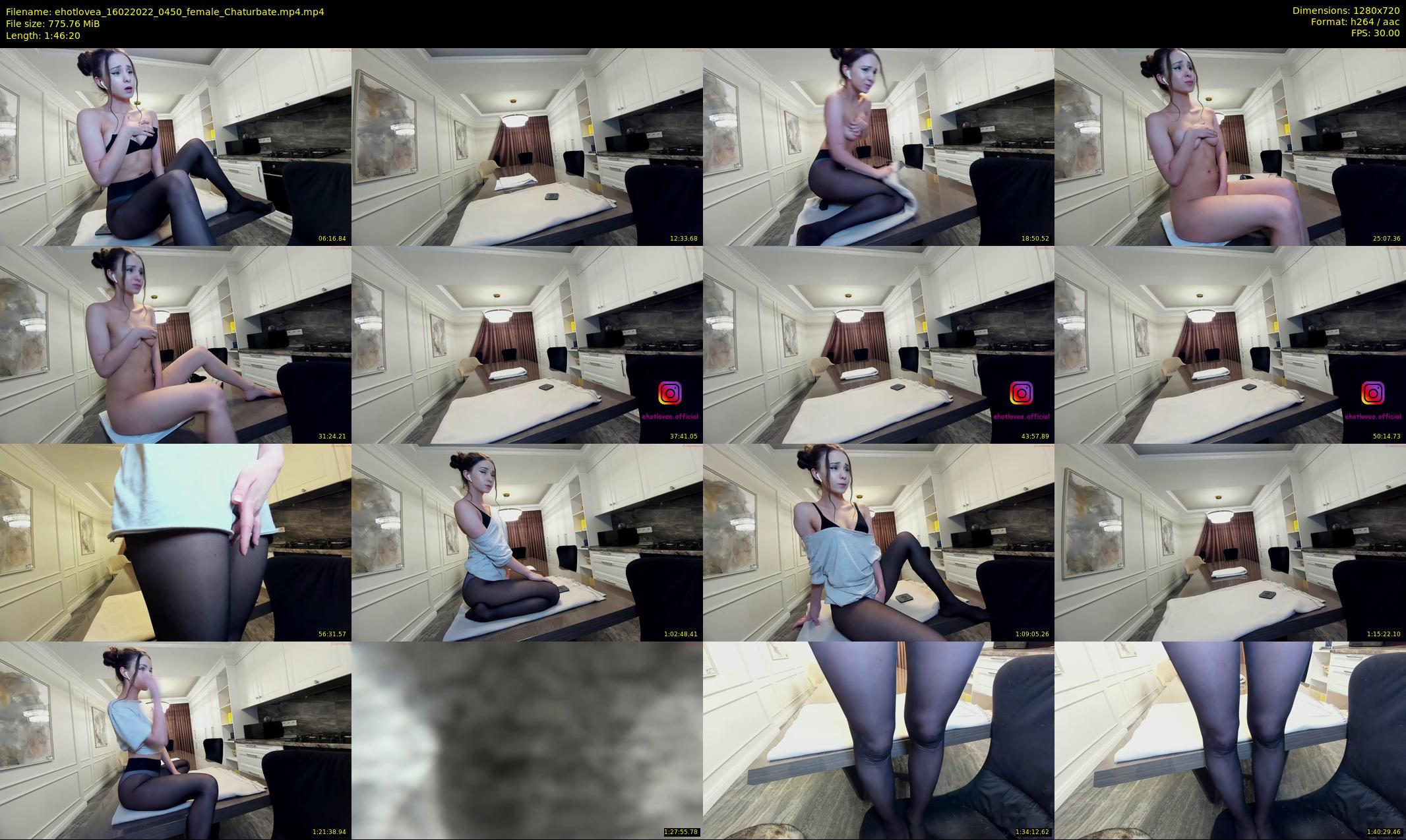 ehotlovea — 107 minute Chaturbate female cam show recording, 720p, Feb 16, 2022