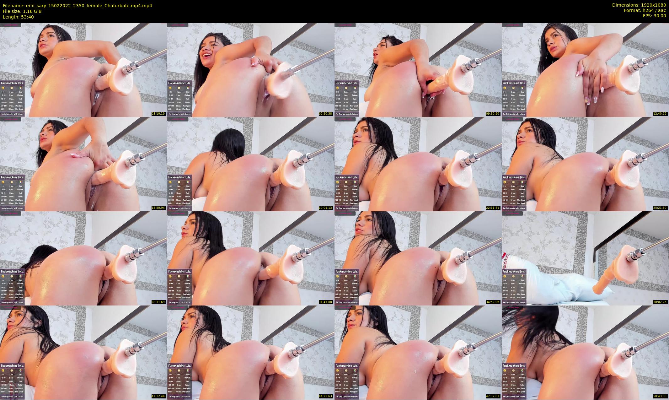 emi_sary — 54 minute Chaturbate female cam show recording, 1080p, Feb 15, 2022