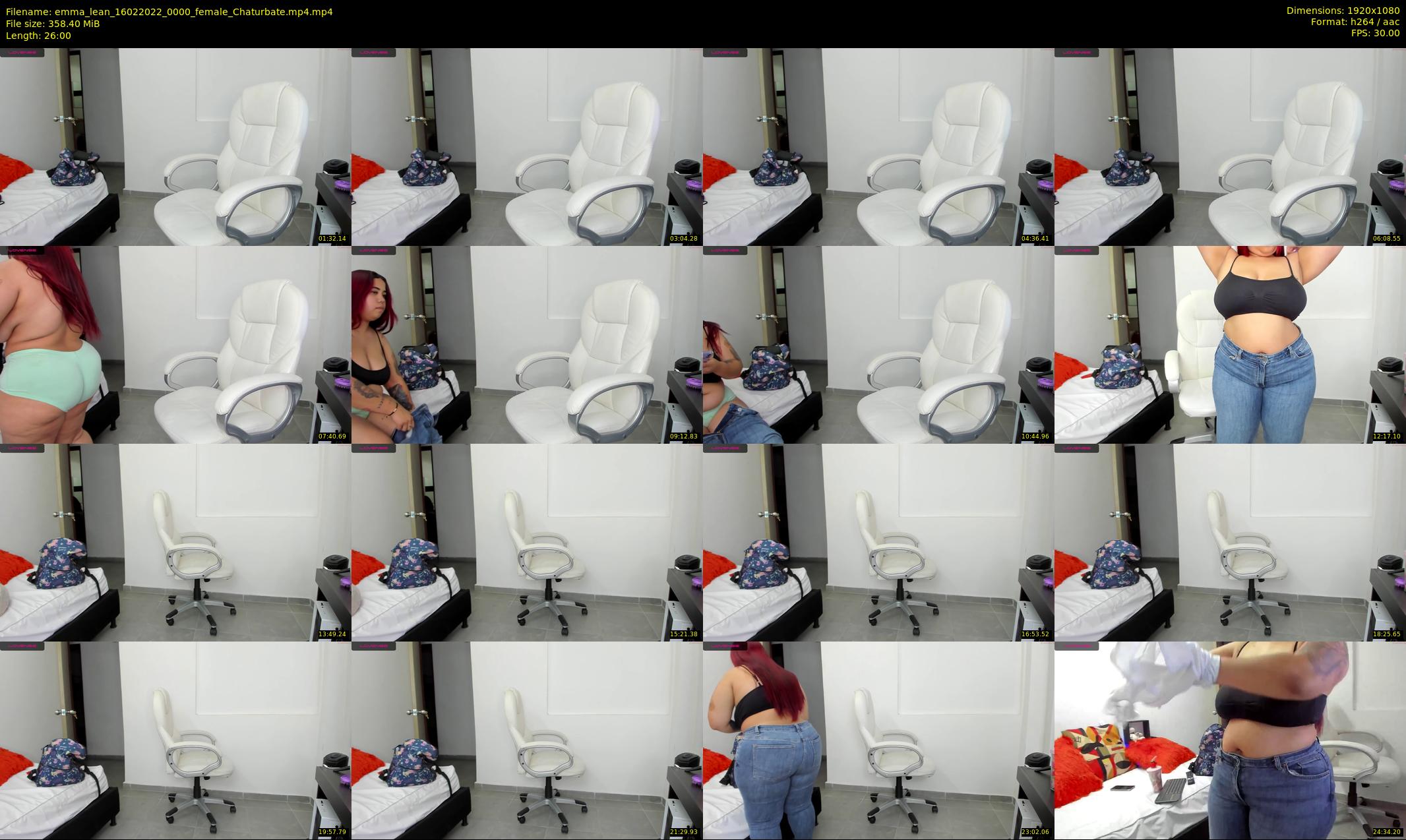 emma_lean — 26 minute Chaturbate female cam show recording, 1080p, Feb 16, 2022