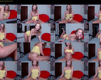 evolett — 54 minute Chaturbate female cam show recording, 1080p, Feb 15, 2022