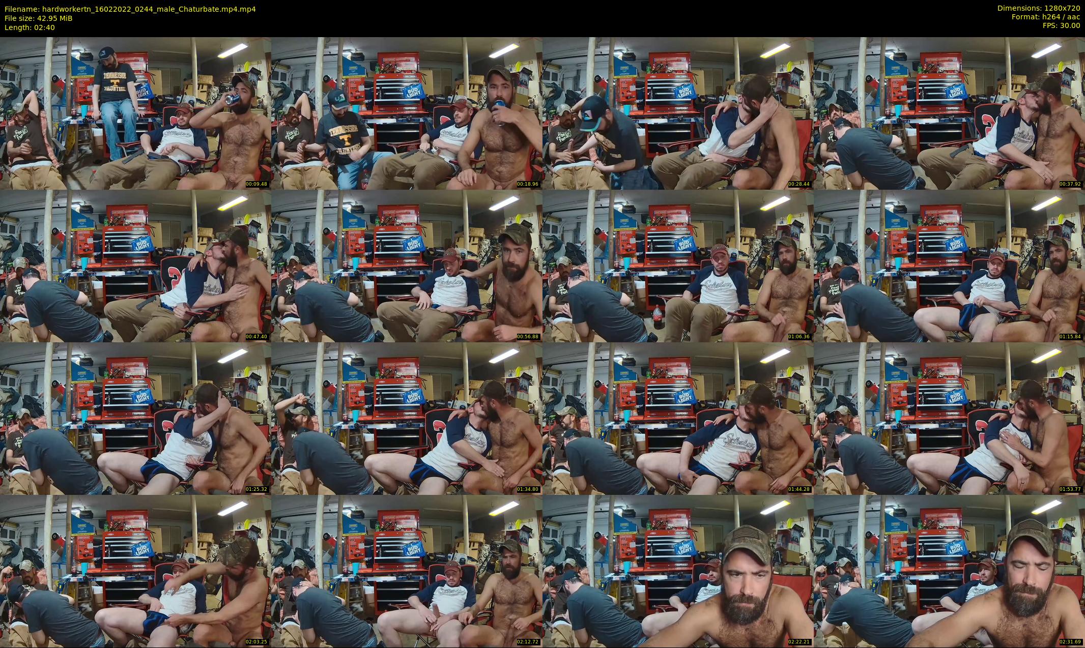 hardworkertn — 3 minute Chaturbate male cam show recording, 720p, Feb 16, 2022