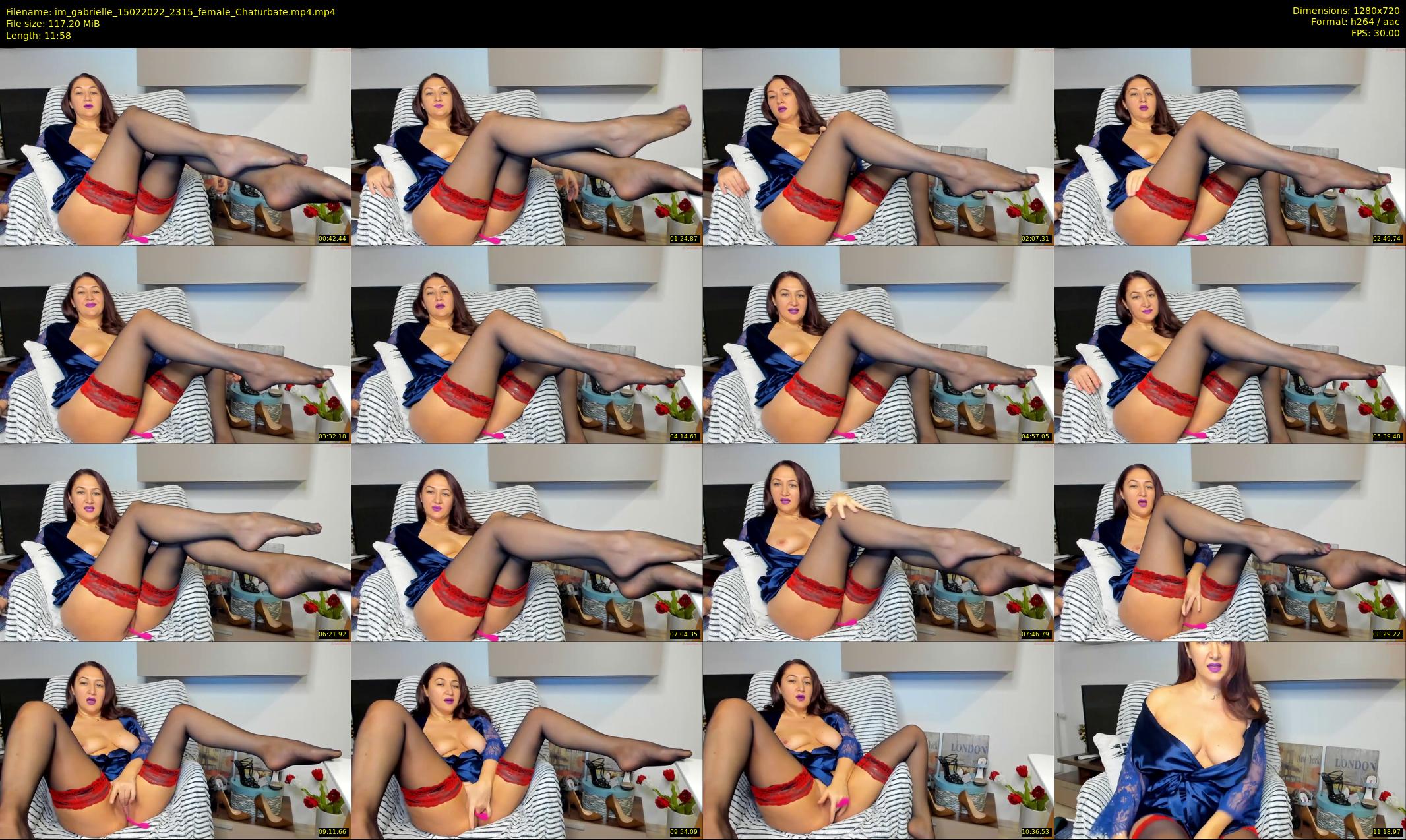 im_gabrielle — 12 minute Chaturbate female cam show recording, 720p, Feb 15, 2022