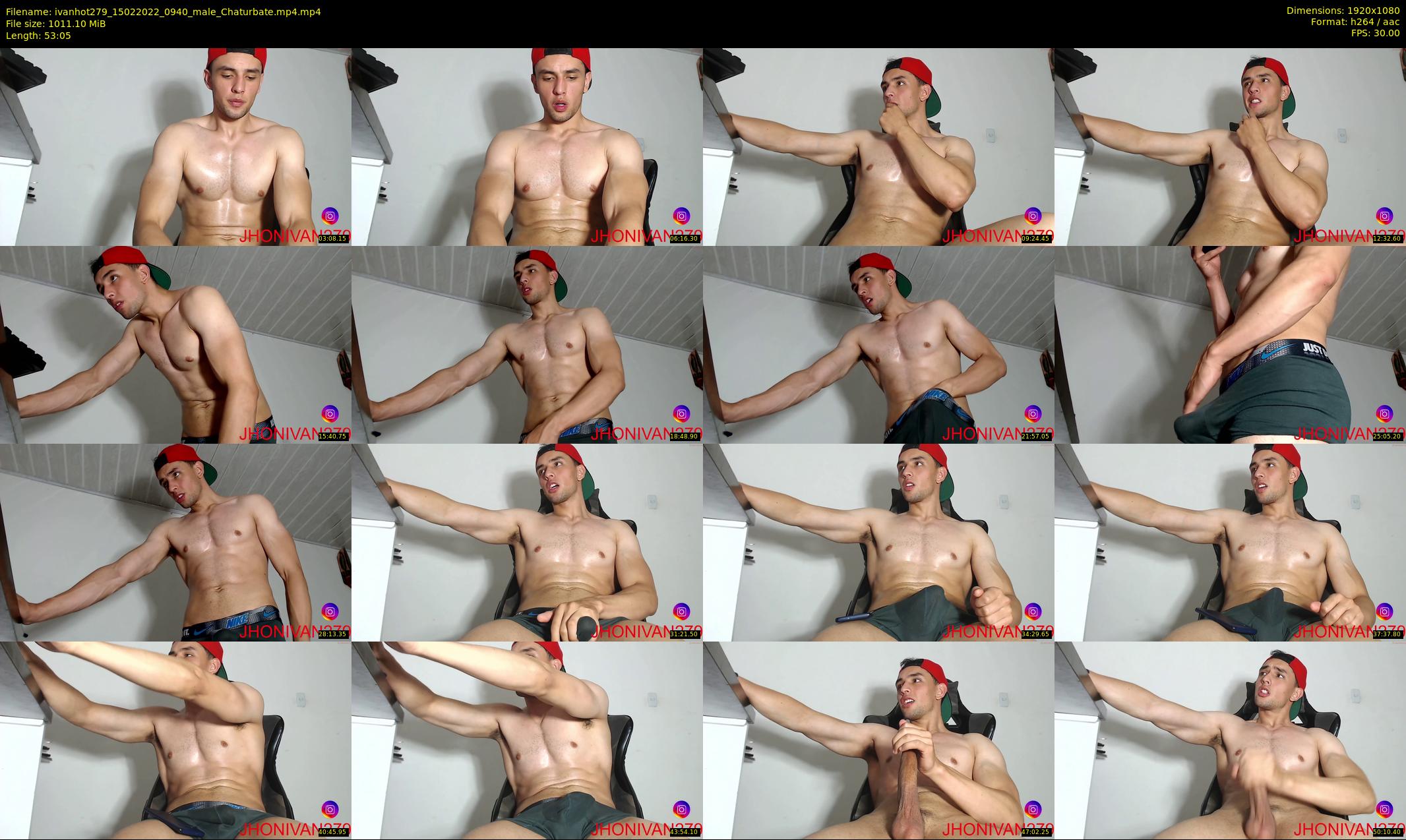 ivanhot279 — 54 minute Chaturbate male cam show recording, 1080p, Feb 15, 2022