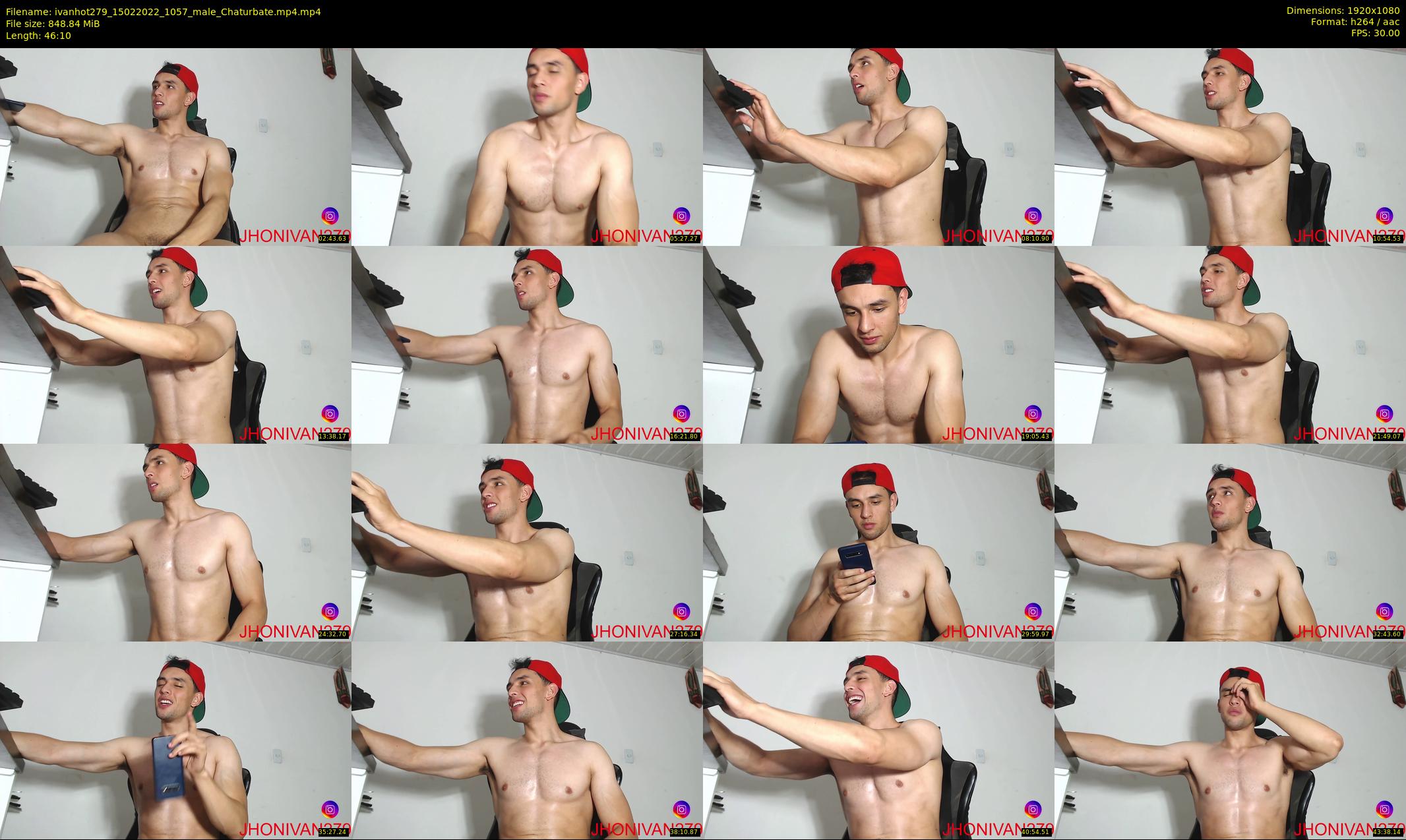 ivanhot279 — 47 minute Chaturbate male cam show recording, 1080p, Feb 15, 2022