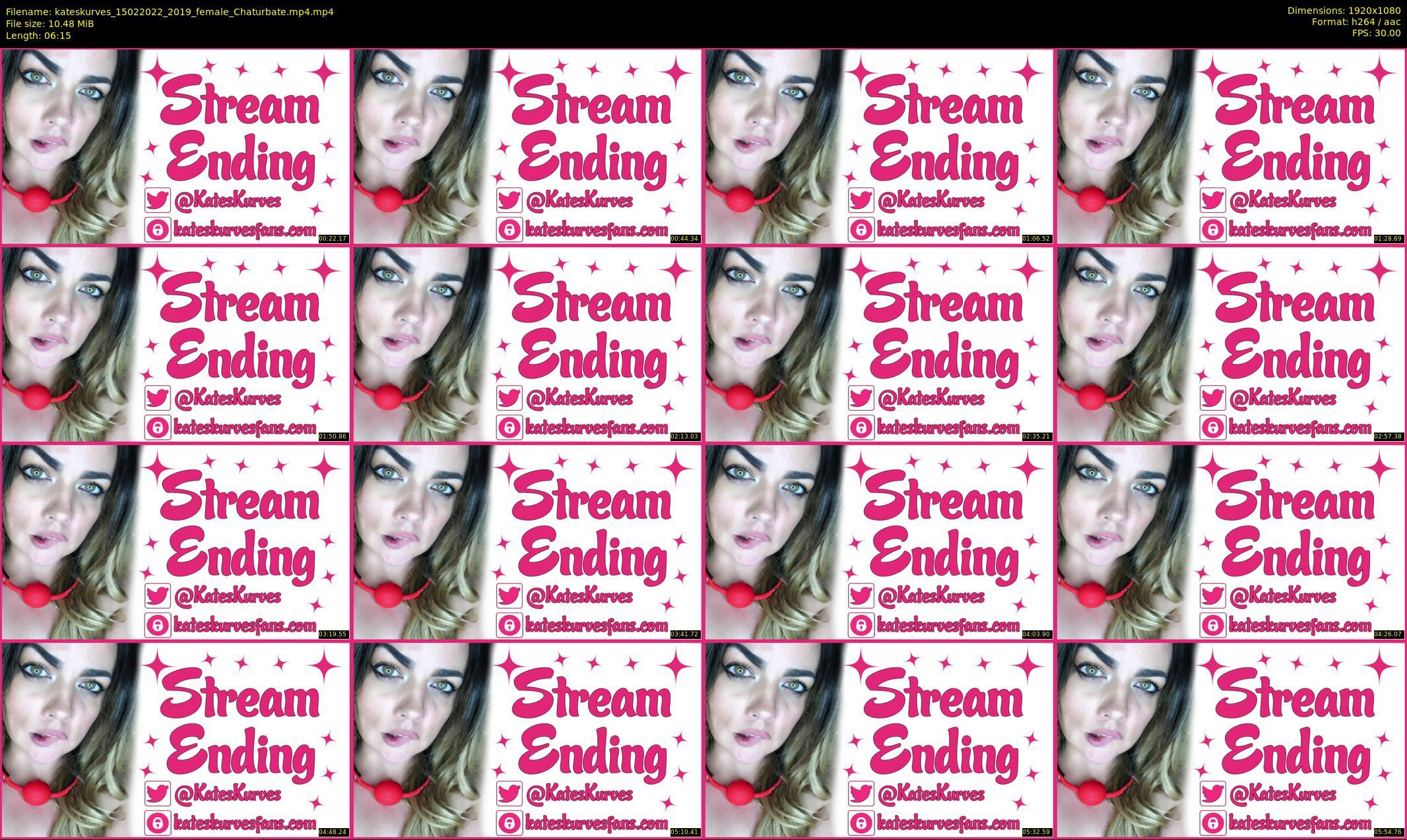 kateskurves — 7 minute Chaturbate female cam show recording, 1080p, Feb 15, 2022