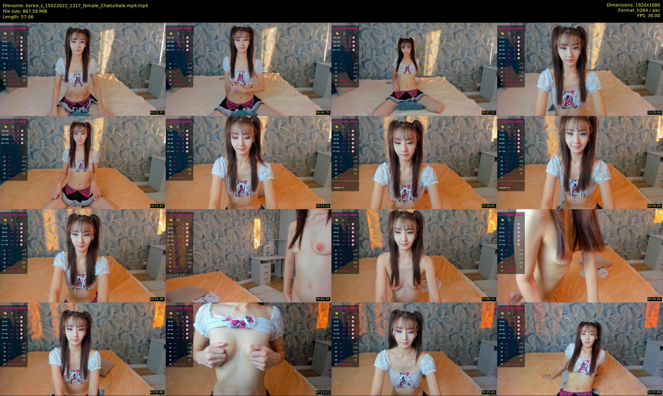 korea_s — 58 minute Chaturbate female cam show recording, 1080p, Feb 15, 2022