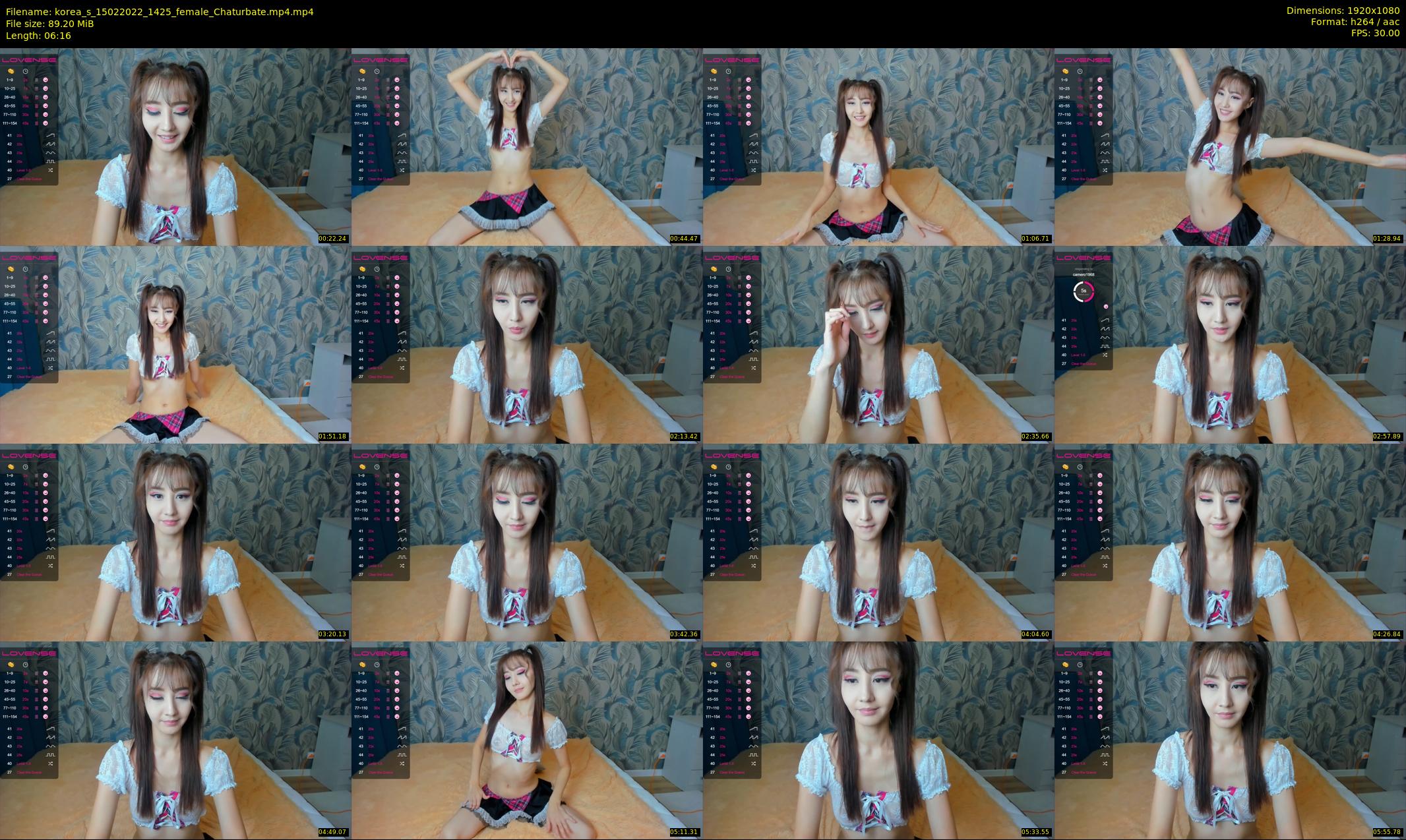 korea_s — 7 minute Chaturbate female cam show recording, 1080p, Feb 15, 2022
