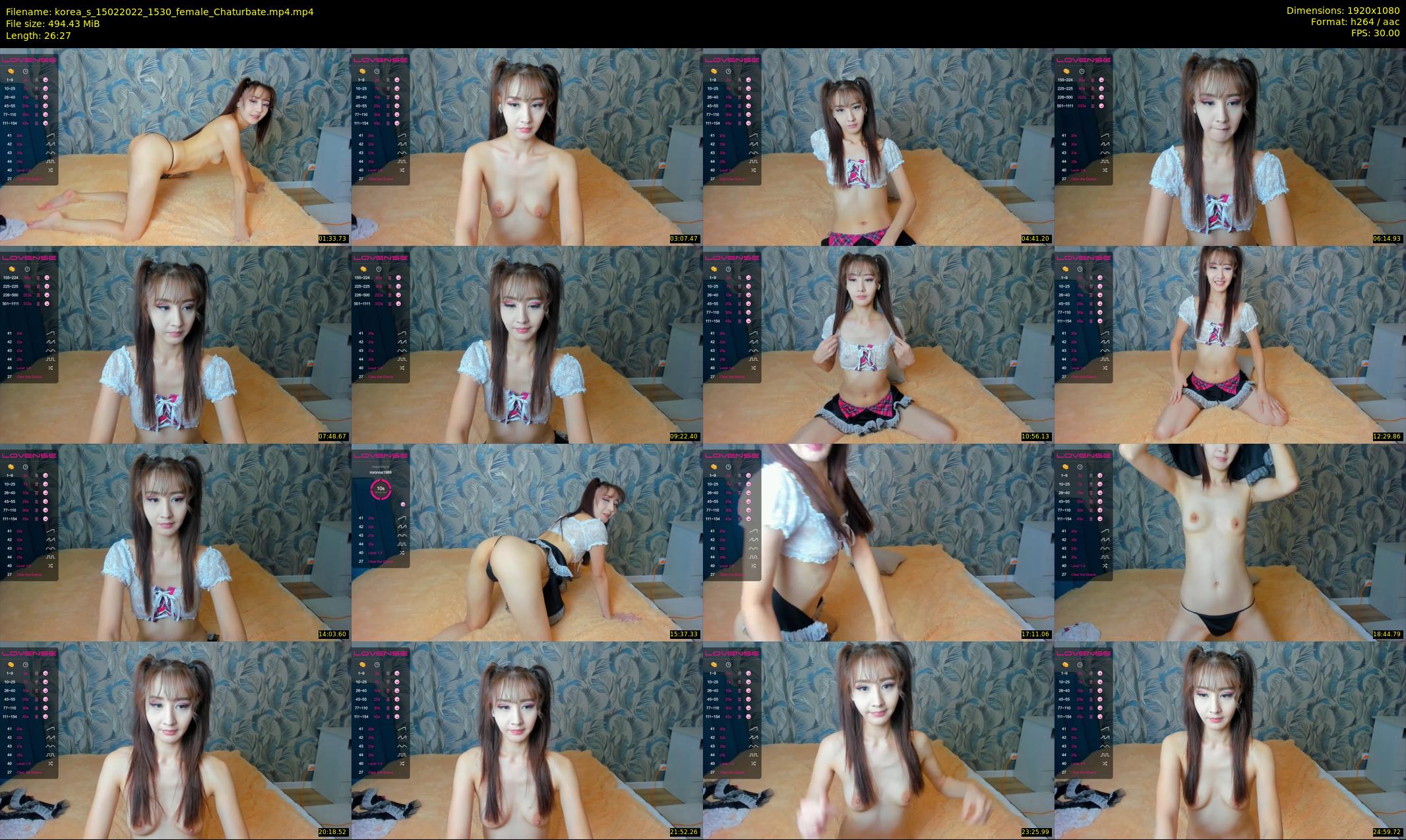korea_s — 27 minute Chaturbate female cam show recording, 1080p, Feb 15, 2022