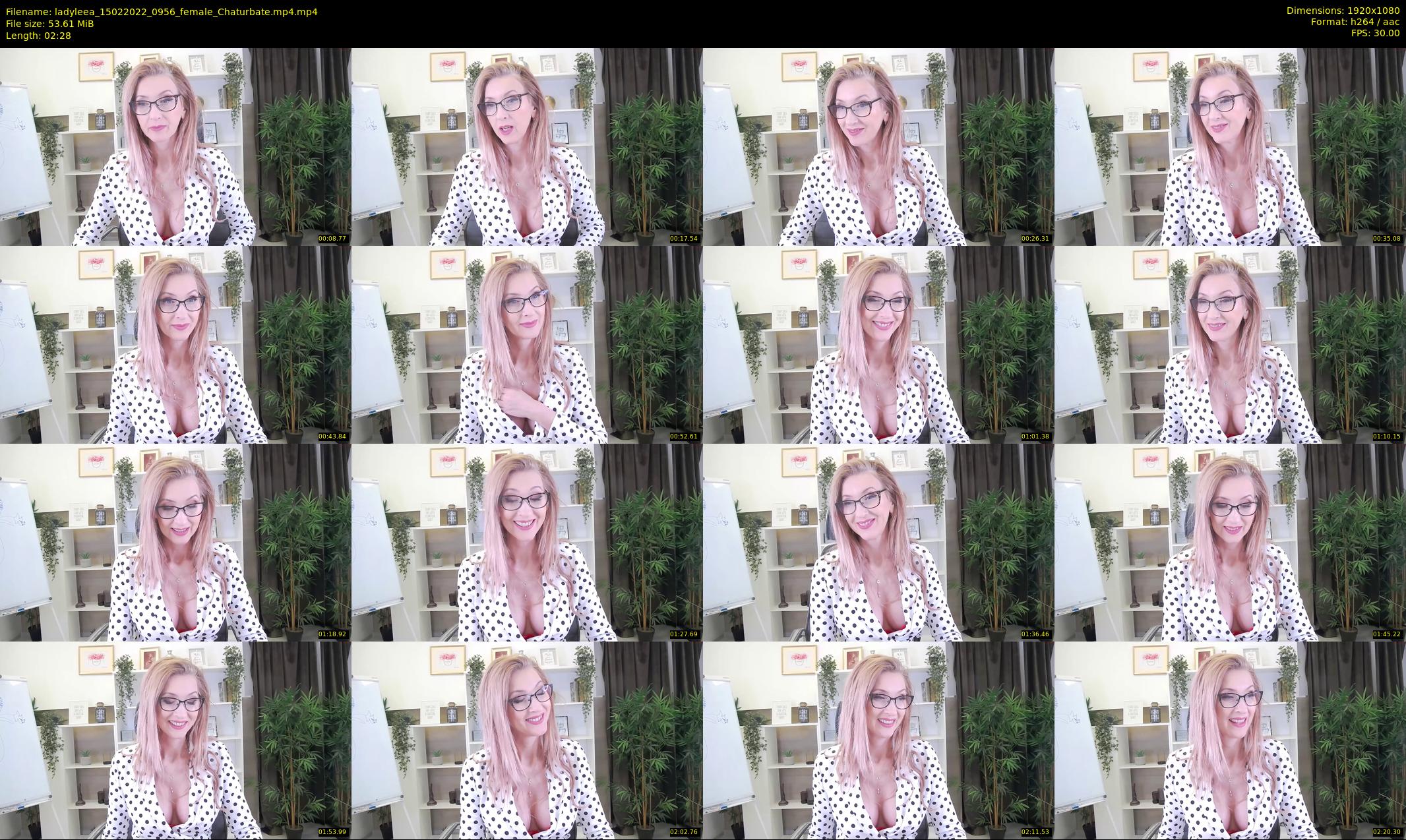 ladyleea — 3 minute Chaturbate female cam show recording, 1080p, Feb 15, 2022