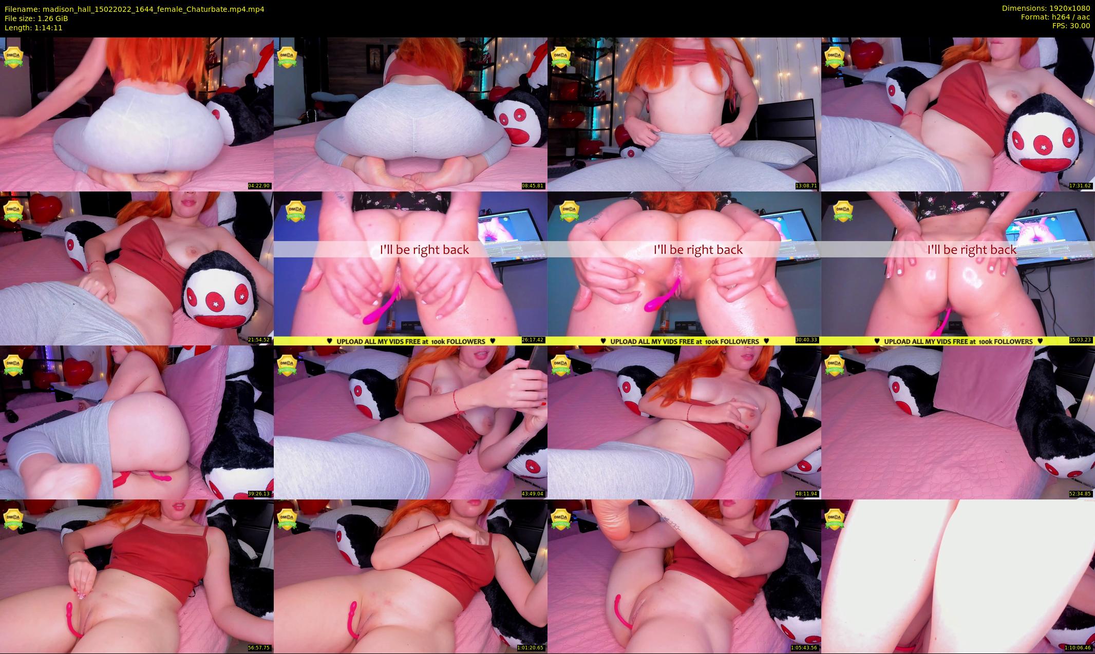 madison_hall — 75 minute Chaturbate female cam show recording, 1080p, Feb 15, 2022