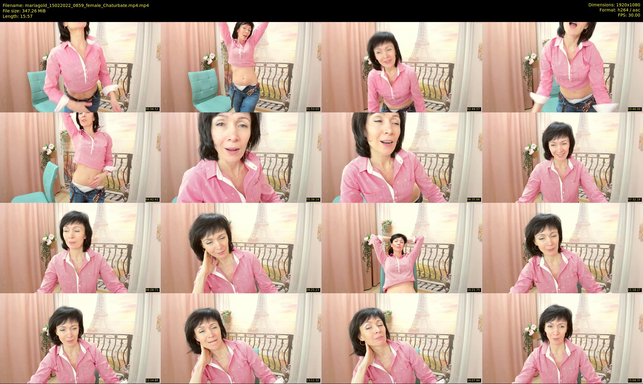 mariagold — 16 minute Chaturbate female cam show recording, 1080p, Feb 15, 2022