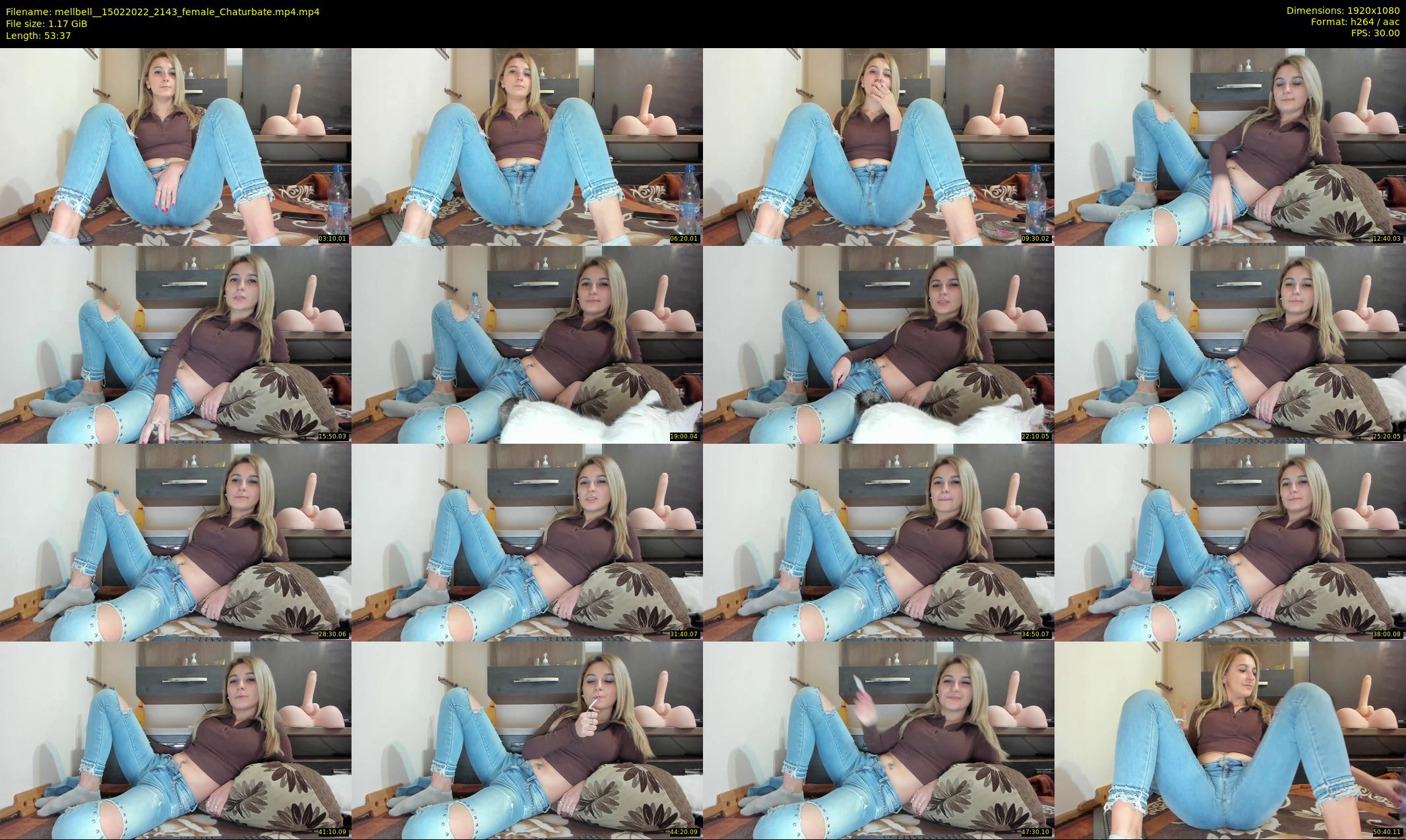mellbell_ — 54 minute Chaturbate female cam show recording, 1080p, Feb 15, 2022