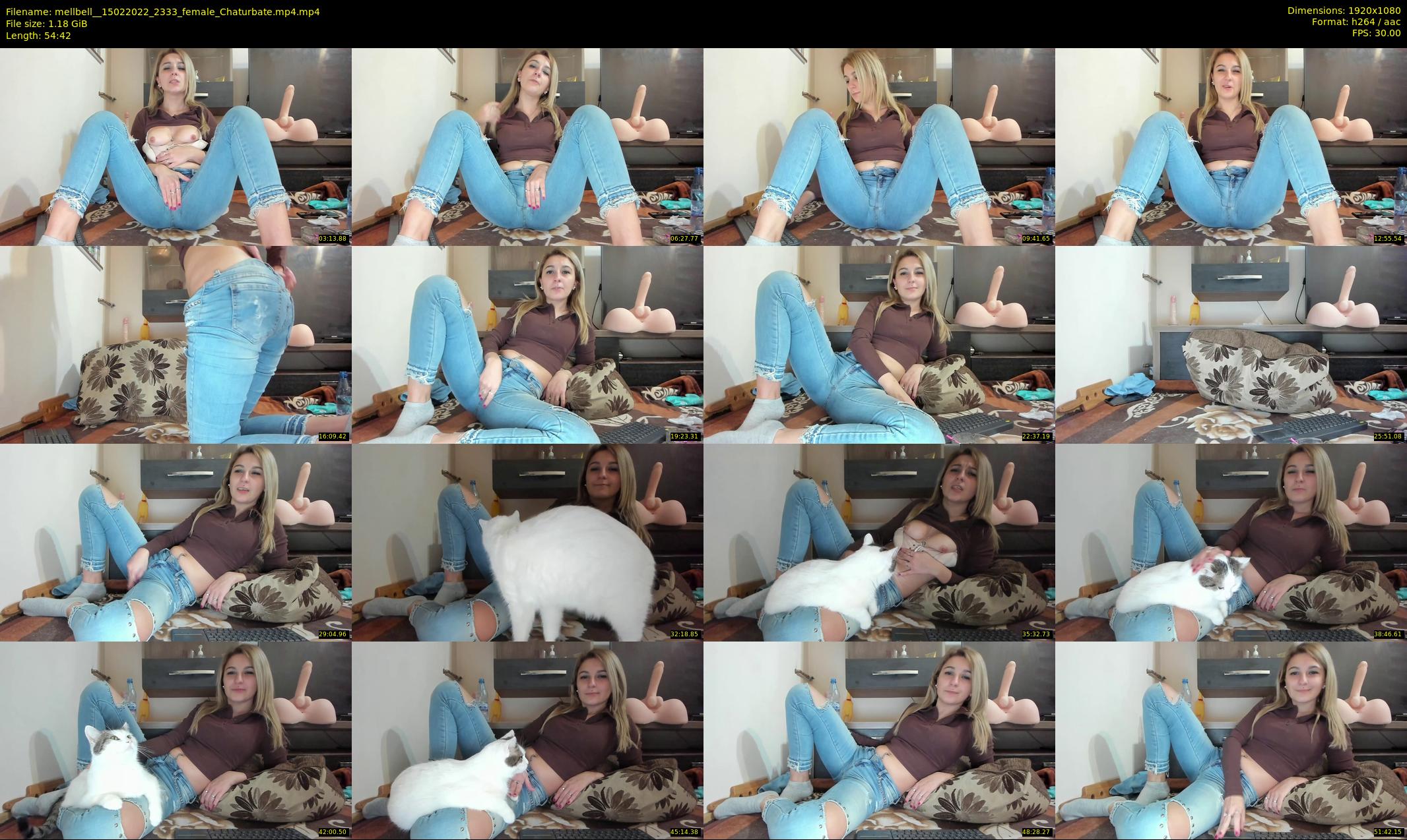 mellbell_ — 55 minute Chaturbate female cam show recording, 1080p, Feb 15, 2022