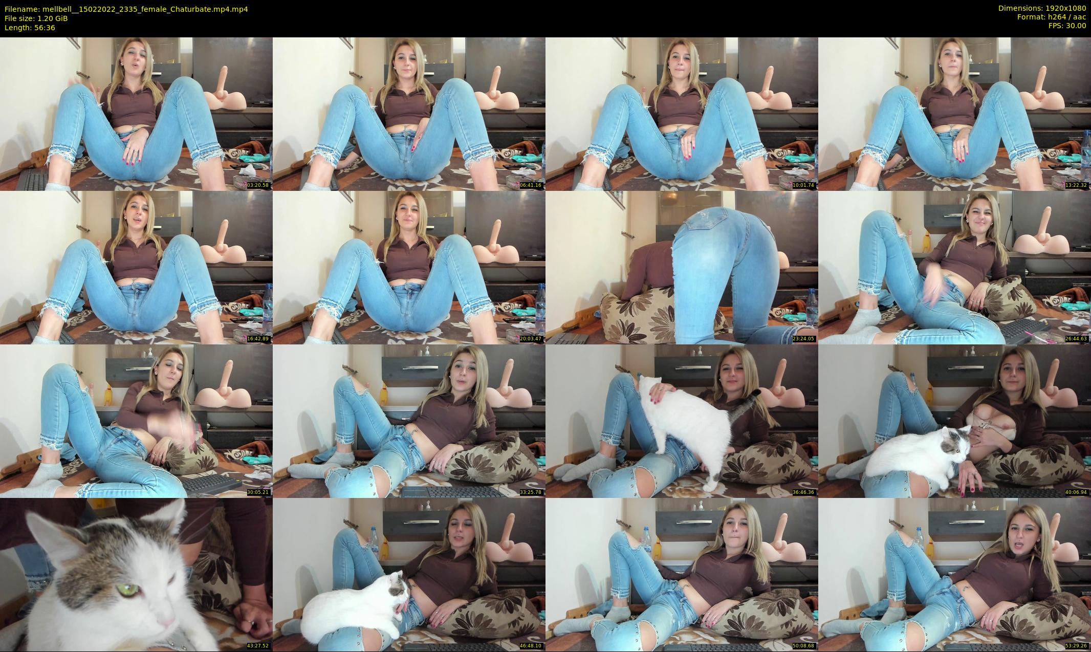 mellbell_ — 57 minute Chaturbate female cam show recording, 1080p, Feb 15, 2022