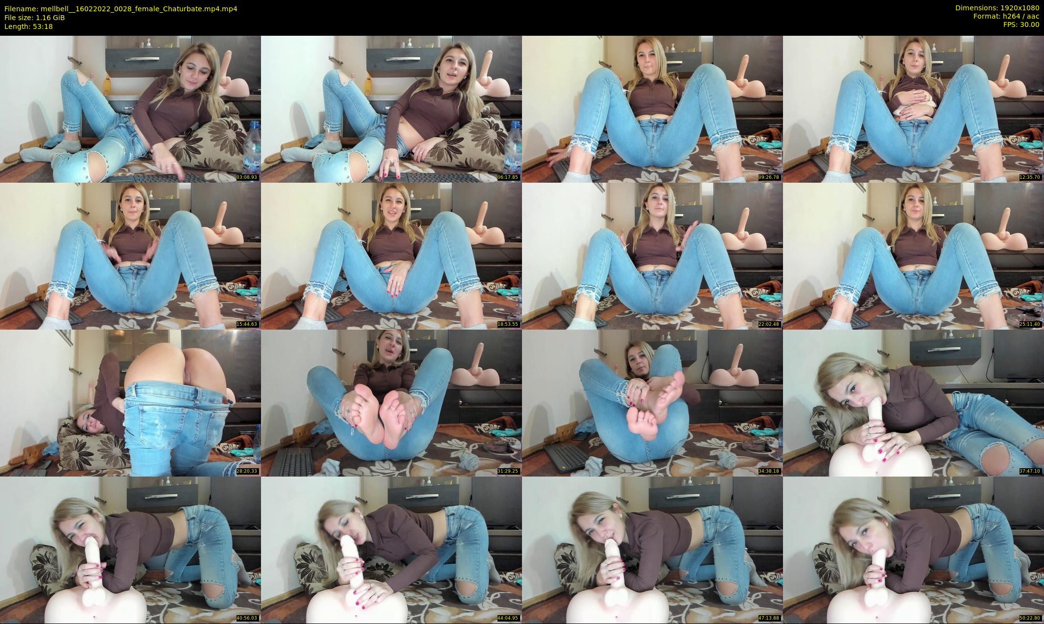mellbell_ — 54 minute Chaturbate female cam show recording, 1080p, Feb 16, 2022