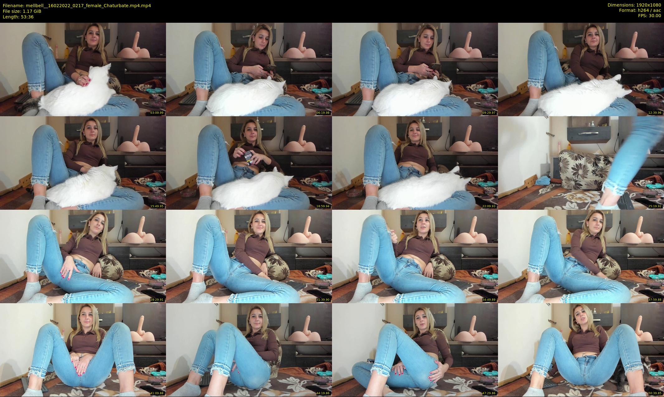 mellbell_ — 54 minute Chaturbate female cam show recording, 1080p, Feb 16, 2022