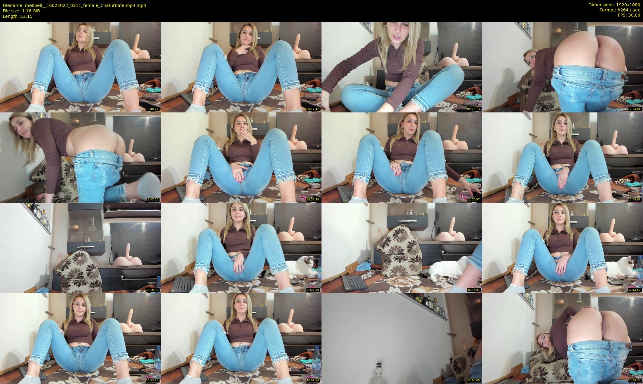 mellbell_ — 54 minute Chaturbate female cam show recording, 1080p, Feb 16, 2022