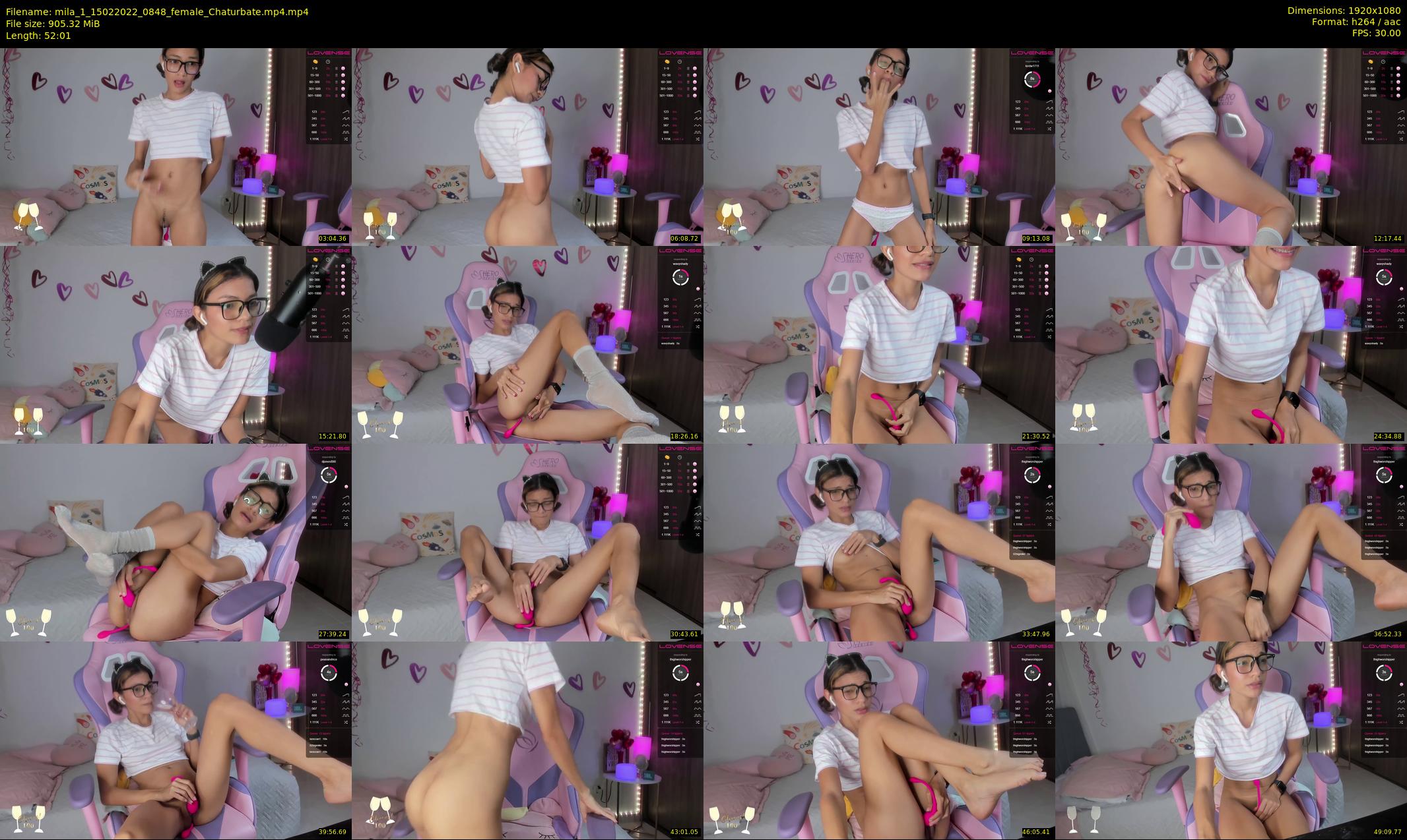 mila_1 — 53 minute Chaturbate female cam show recording, 1080p, Feb 15, 2022