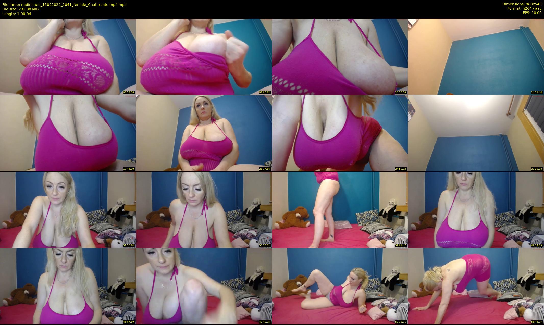 nadinnnea — 61 minute Chaturbate female cam show recording, 480p, Feb 15, 2022