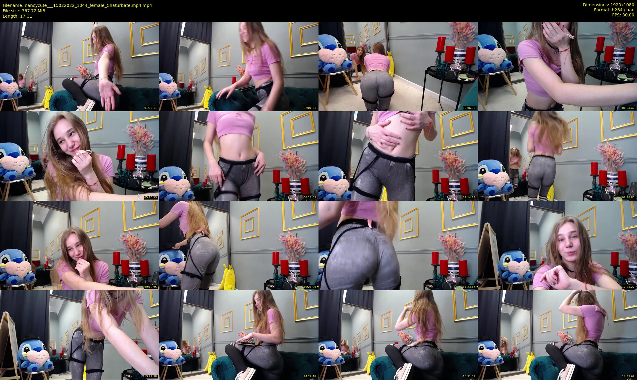 nancycute__ — 18 minute Chaturbate female cam show recording, 1080p, Feb 15, 2022