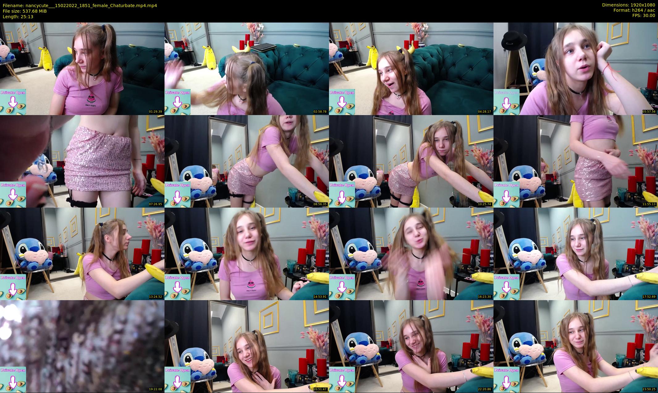 nancycute__ — 26 minute Chaturbate female cam show recording, 1080p, Feb 15, 2022