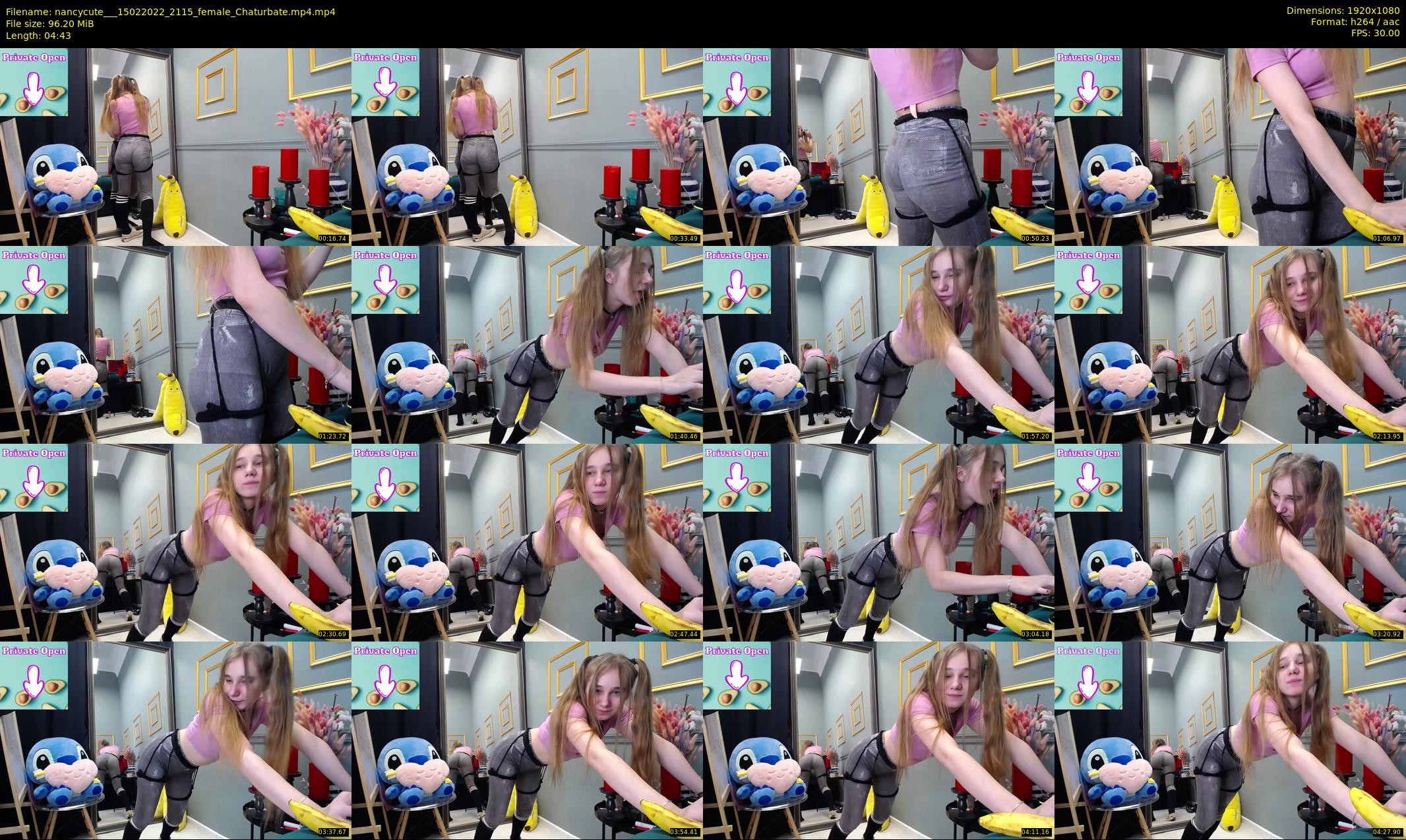 nancycute__ — 5 minute Chaturbate female cam show recording, 1080p, Feb 15, 2022