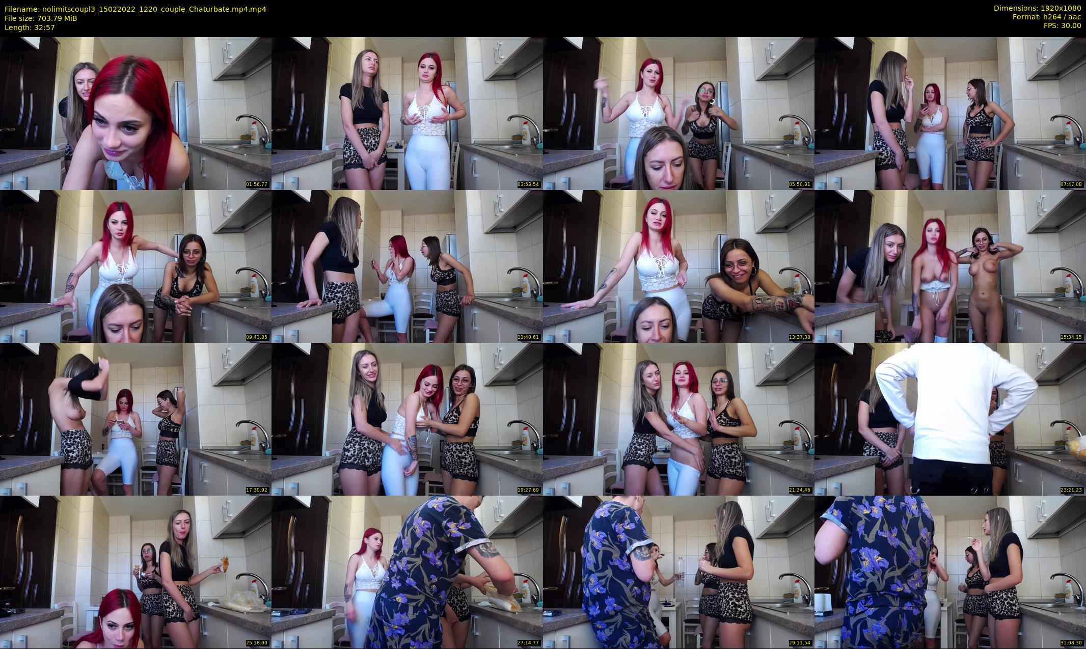 nolimitscoupl3 — 33 minute Chaturbate couple cam show recording, 1080p, Feb 15, 2022