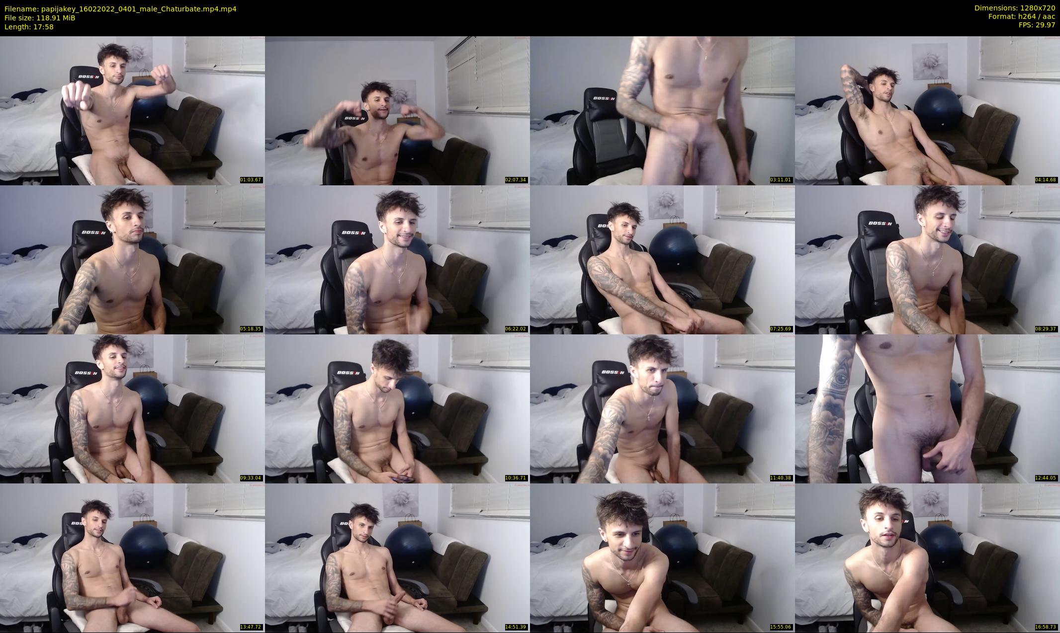papijakey — 18 minute Chaturbate male cam show recording, 720p, Feb 16, 2022