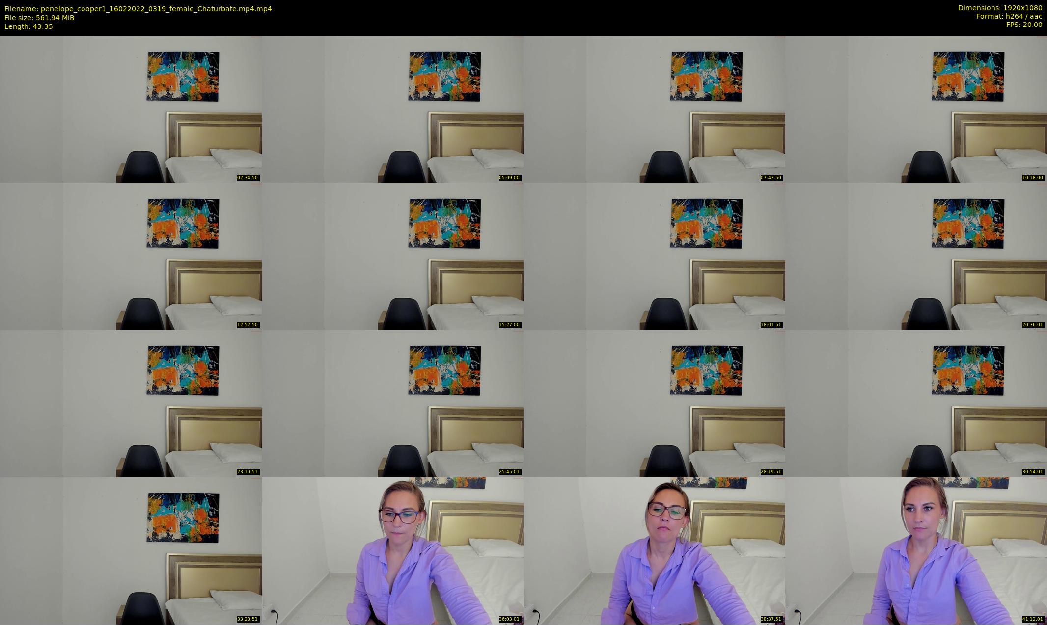 penelope_cooper1 — 44 minute Chaturbate female cam show recording, 1080p, Feb 16, 2022