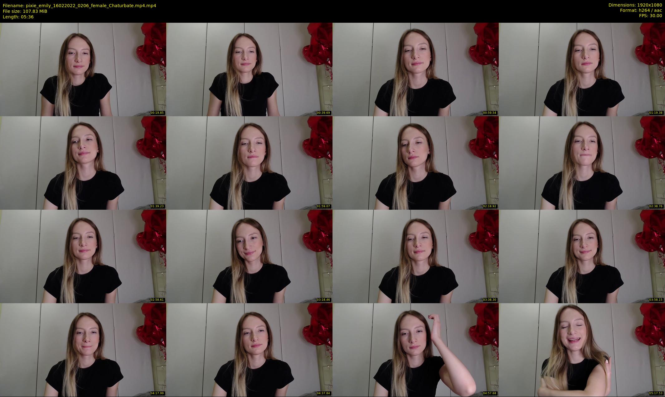 pixie_emily — 6 minute Chaturbate female cam show recording, 1080p, Feb 16, 2022